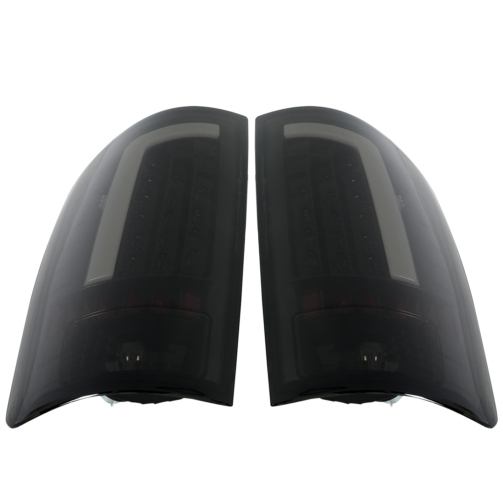 Tail Lights LED Lamps For 02-06 Dodge Ram 1500 2003-2006 2500 3500-Black Smoke