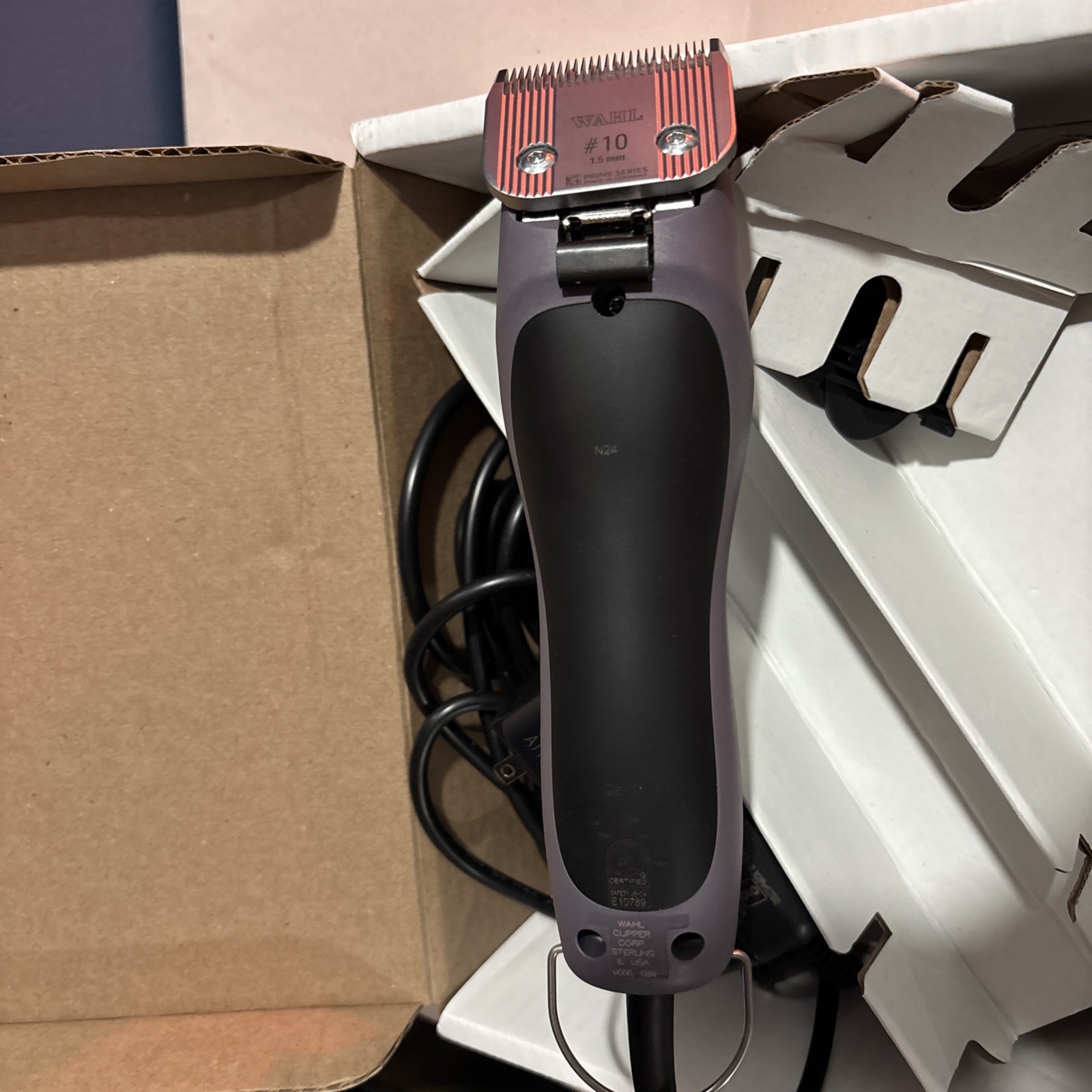 Wahl Pro KM10+ Pet/Animal Corded Clipper - #10 Prime Blade & Lockguard Tech