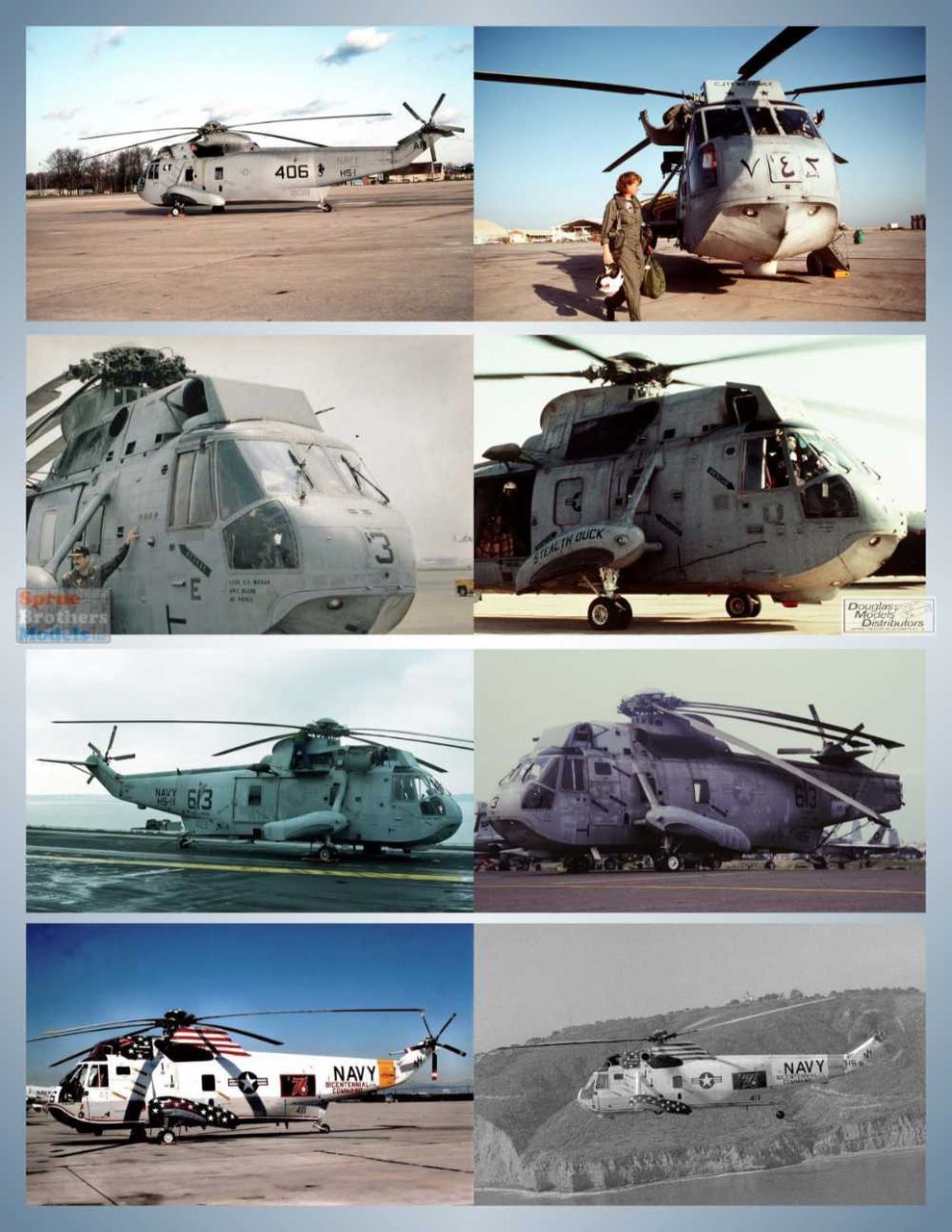 Bullseye 1/48 Decals #48047 Seaking Collection #1 for Hasegawa SH-3D/H Kits