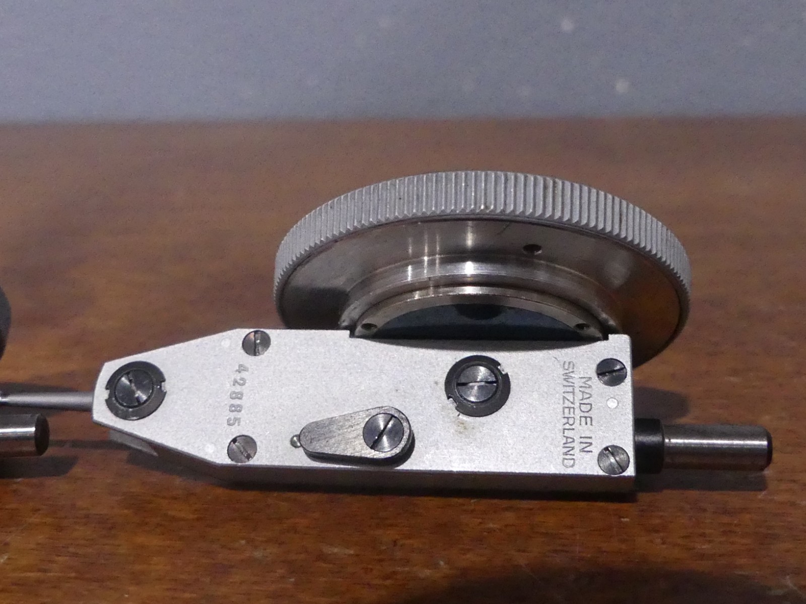 Lot of 2 Vintage Tesa Dial Test Indicator .0001''