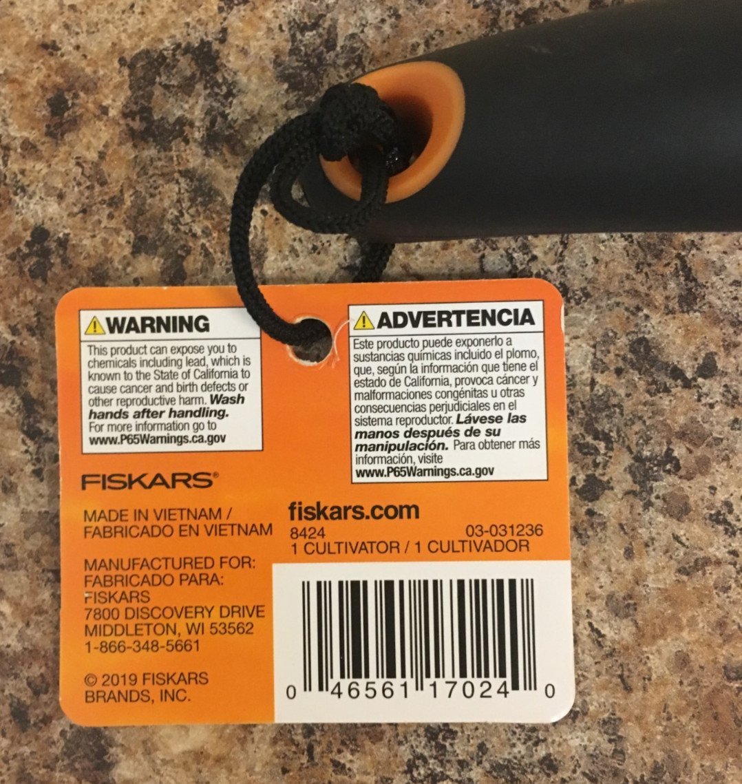 Fiskars 384240-1007 Ergo Cultivator