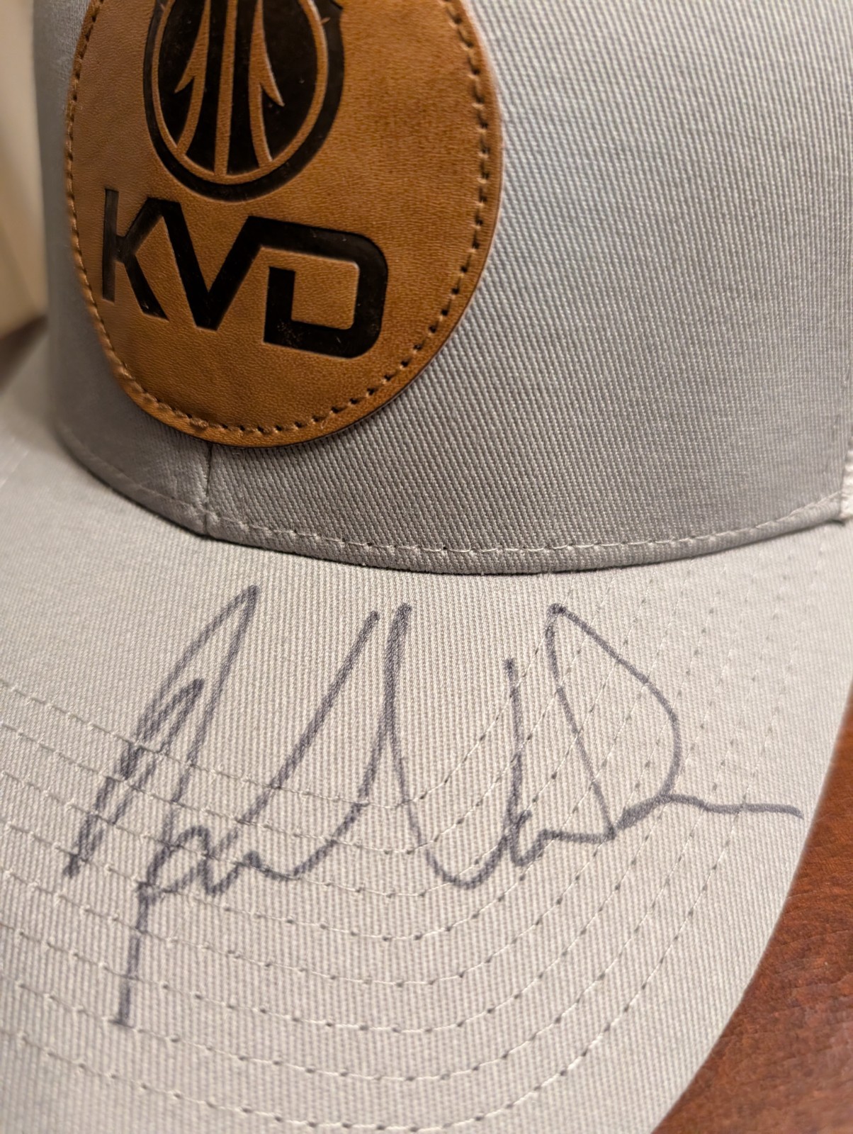 KVD Hat AUTOGRAPHED BY KEVIN VANDAM