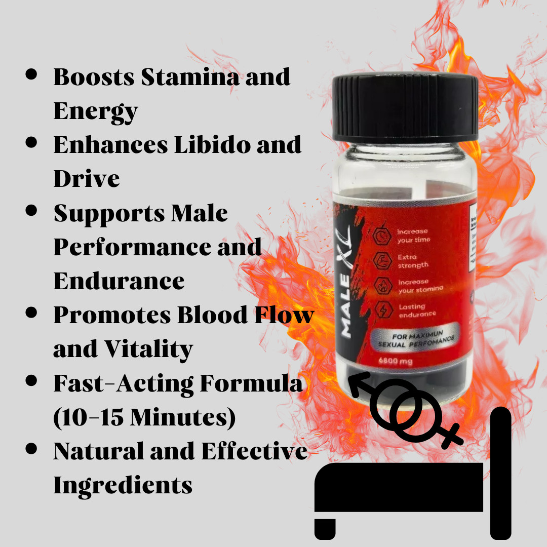 NEW Fast-Acting MALE XL –Ultimate Stamina + Satisfaction & Pleasure, Free Shippi