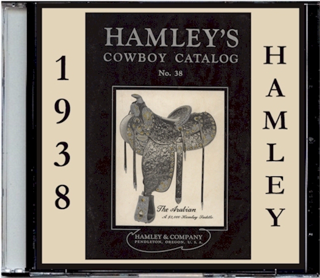 1938 Hamley's Catalog #38 on CD - Saddles, Spurs, Bits