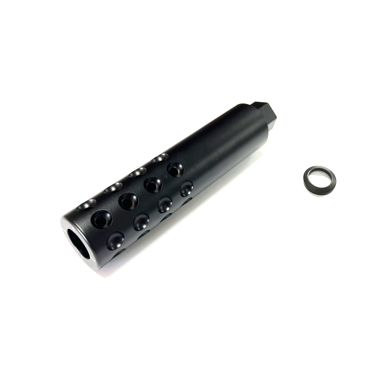 1/2x28 thread Extra Long Muzzle Brake .22/.22LR Compensator 5.5 inches long