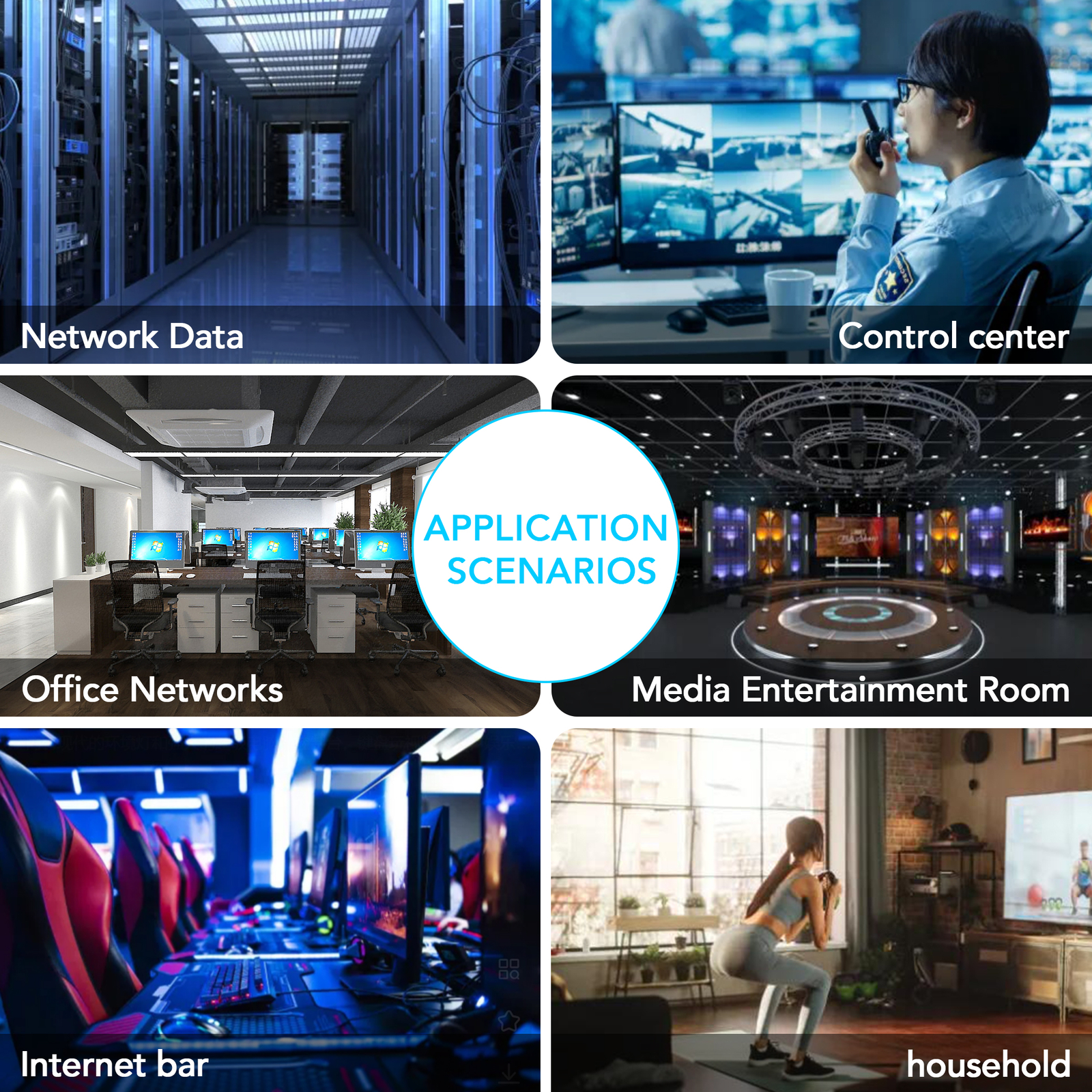 Cat 8 RJ45 Ethernet Cable Super Speed 40Gbps Patch LAN Network Gold Plated Lot