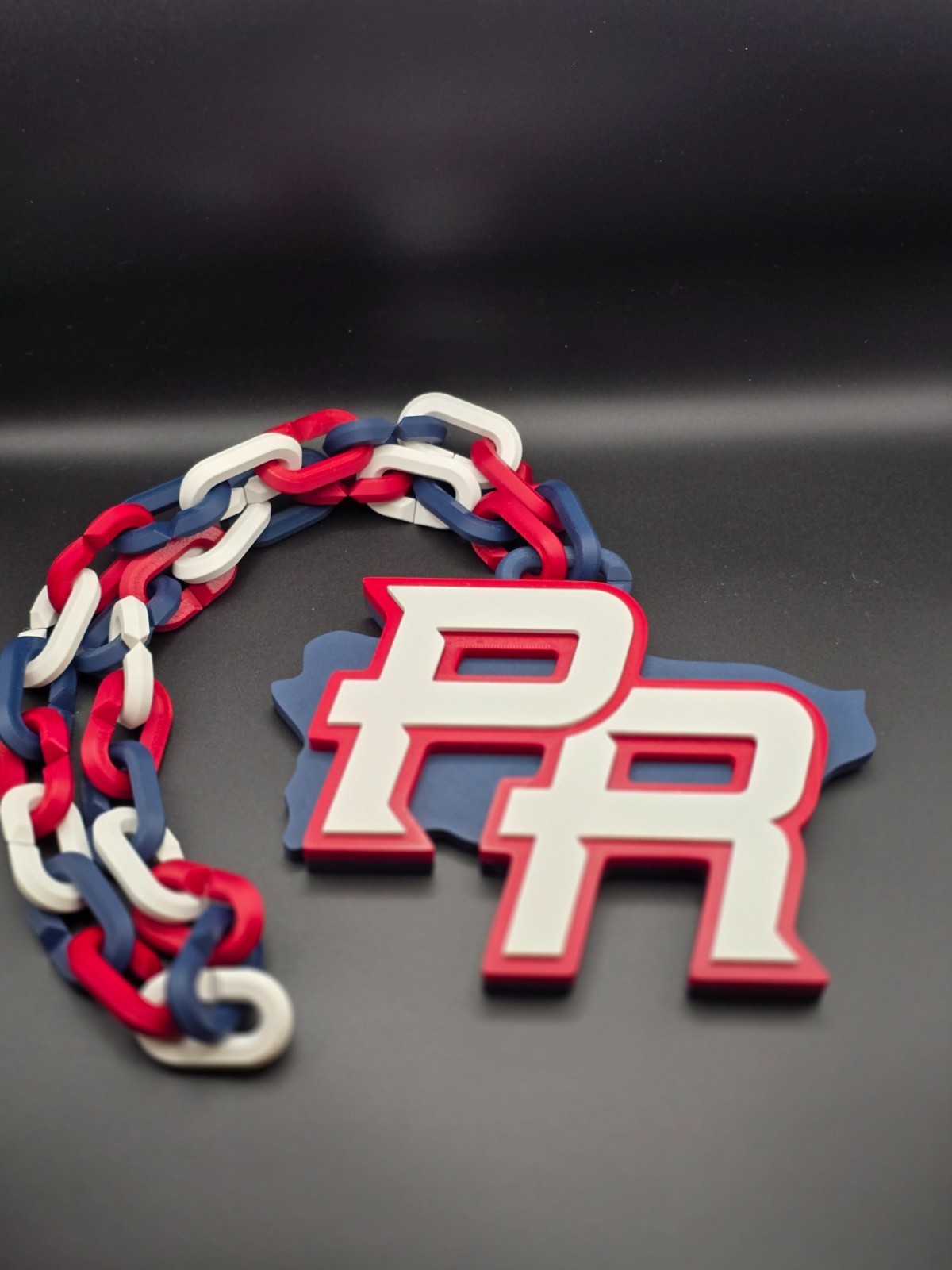 Puerto Rico - Alt (World Baseball Classic)- HYPE CHAIN (FREE SHIPPING)