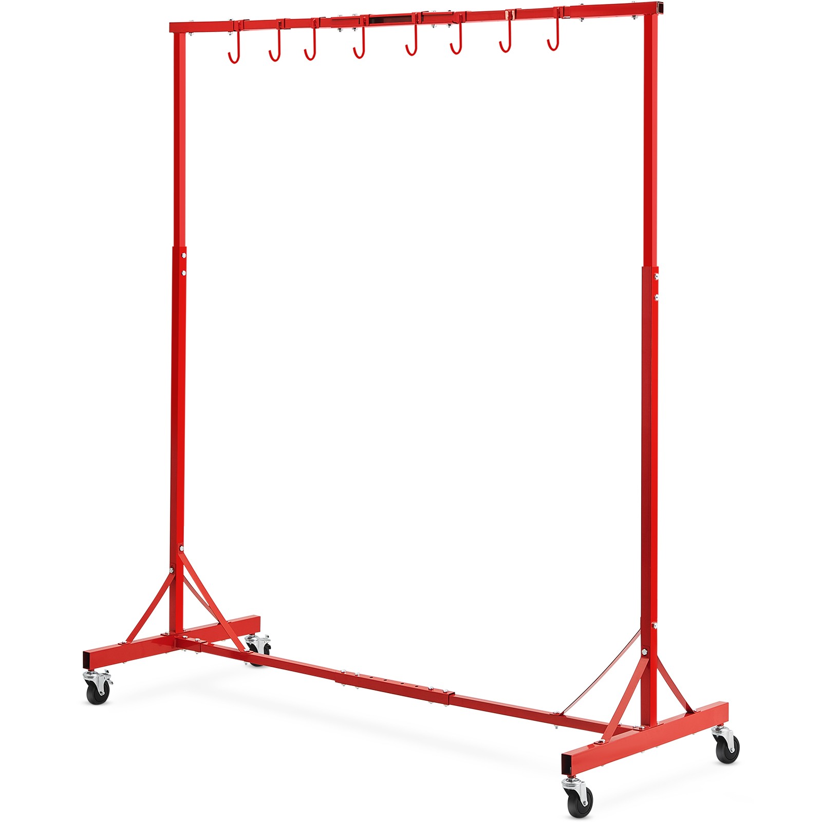Uimoso Painting Rack Adjustable Paint Hanger 8 Hooks Auto Body Painting Stand