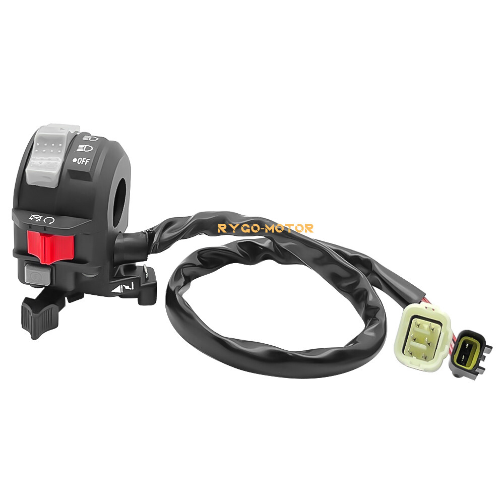 Start Stop Headlight Switch & Ignition Key Switch for Yamaha Grizzly 660 YFM660F