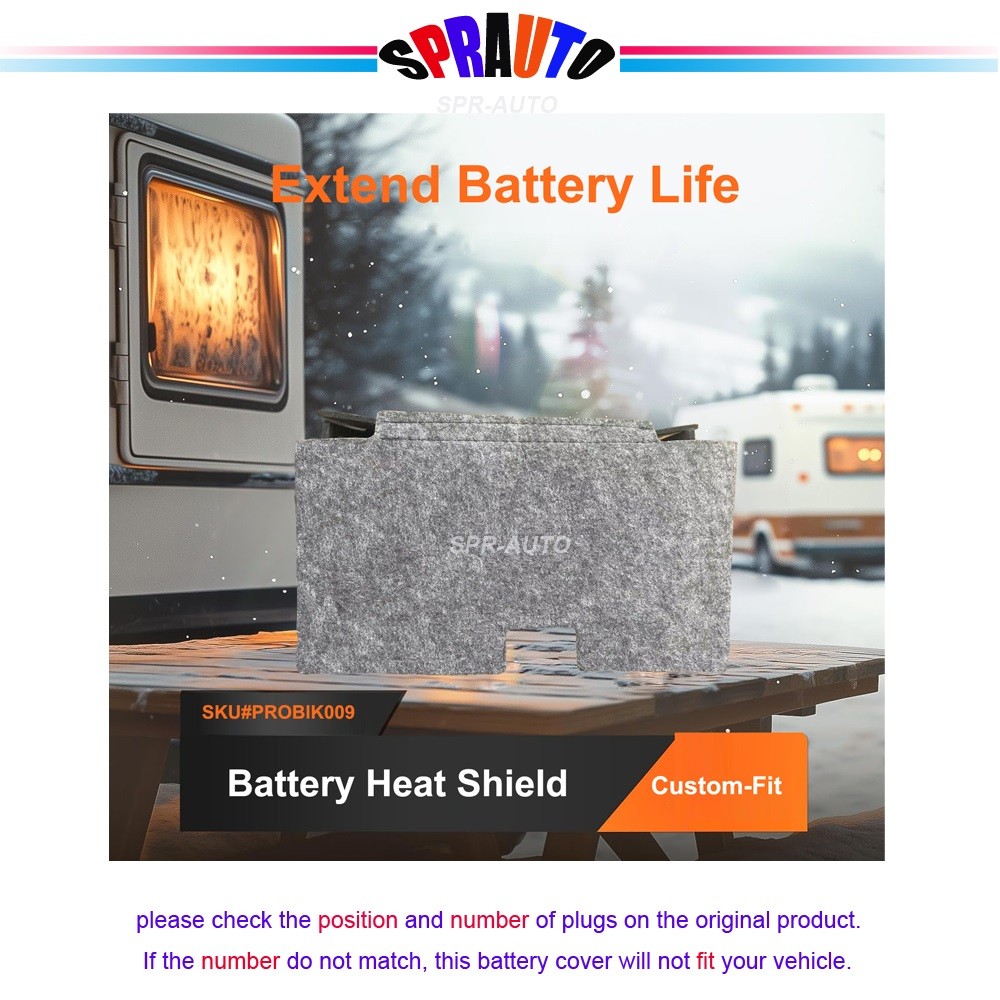 Battery Cover Insulator Shield For 13-24 RAM 1500 Jeep Grand Wagoneer 5033397AC