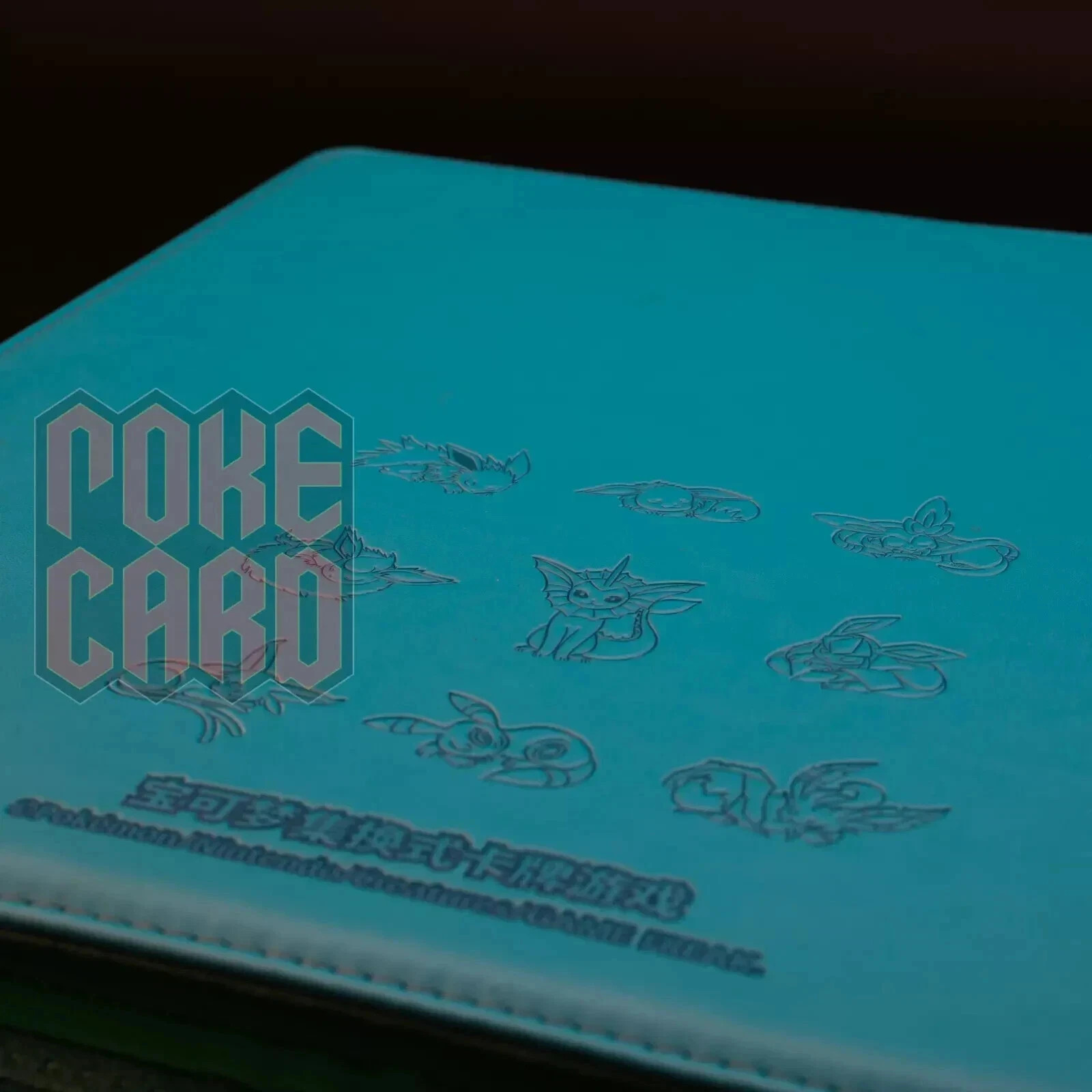 Lot 3 Pokemon S-Chinese Flareon Jolteon Vaporeon Eevee GX 480 slots Card Binder