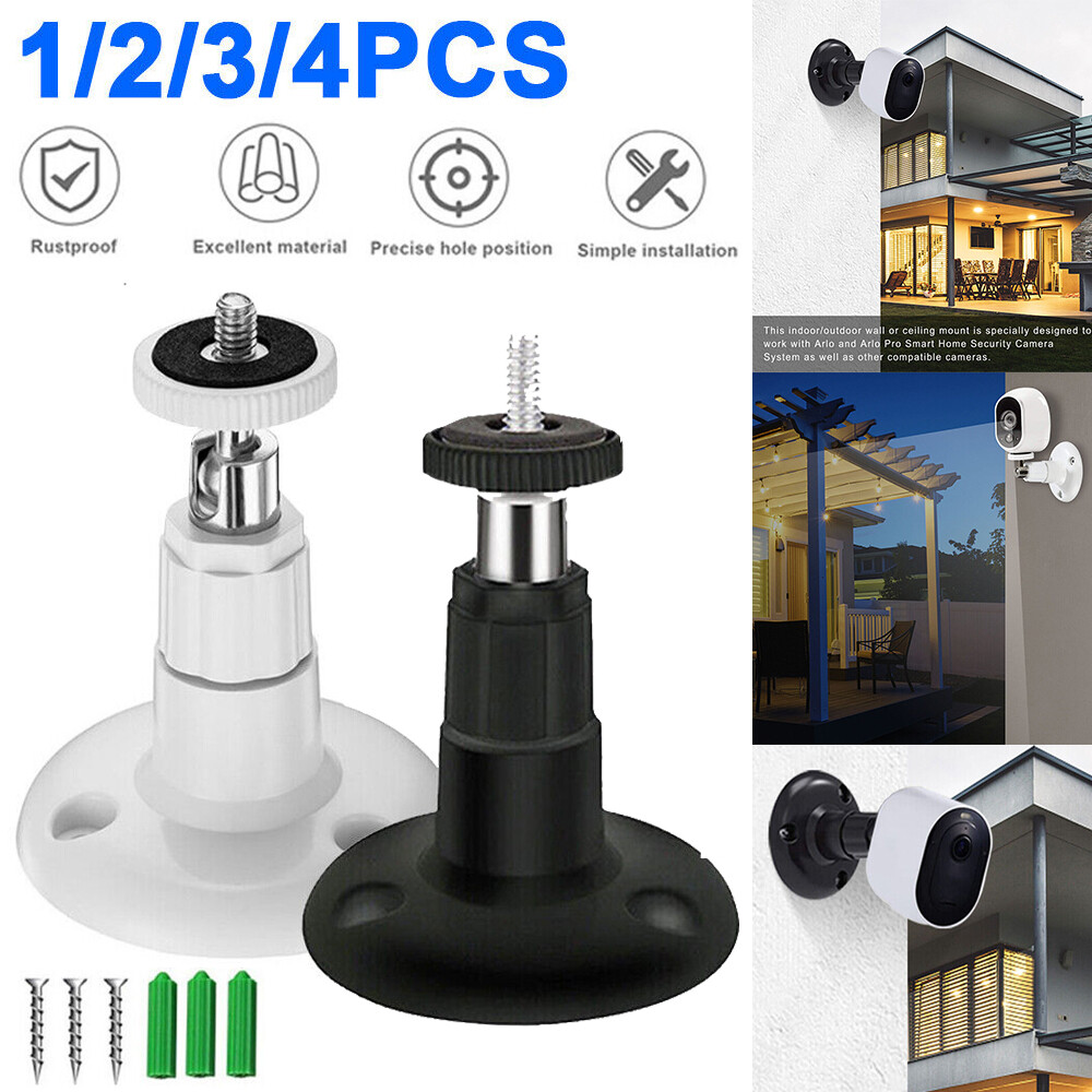 Wall Mount Holder Bracket For Ring Stick Up Cam Wired/Battery Security Camera