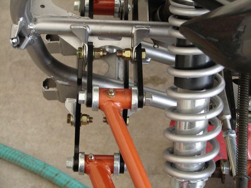 Yamaha Raptor 350 A-arms & Shocks Widening Kit + 4/115mm 3" Wheel Spacers