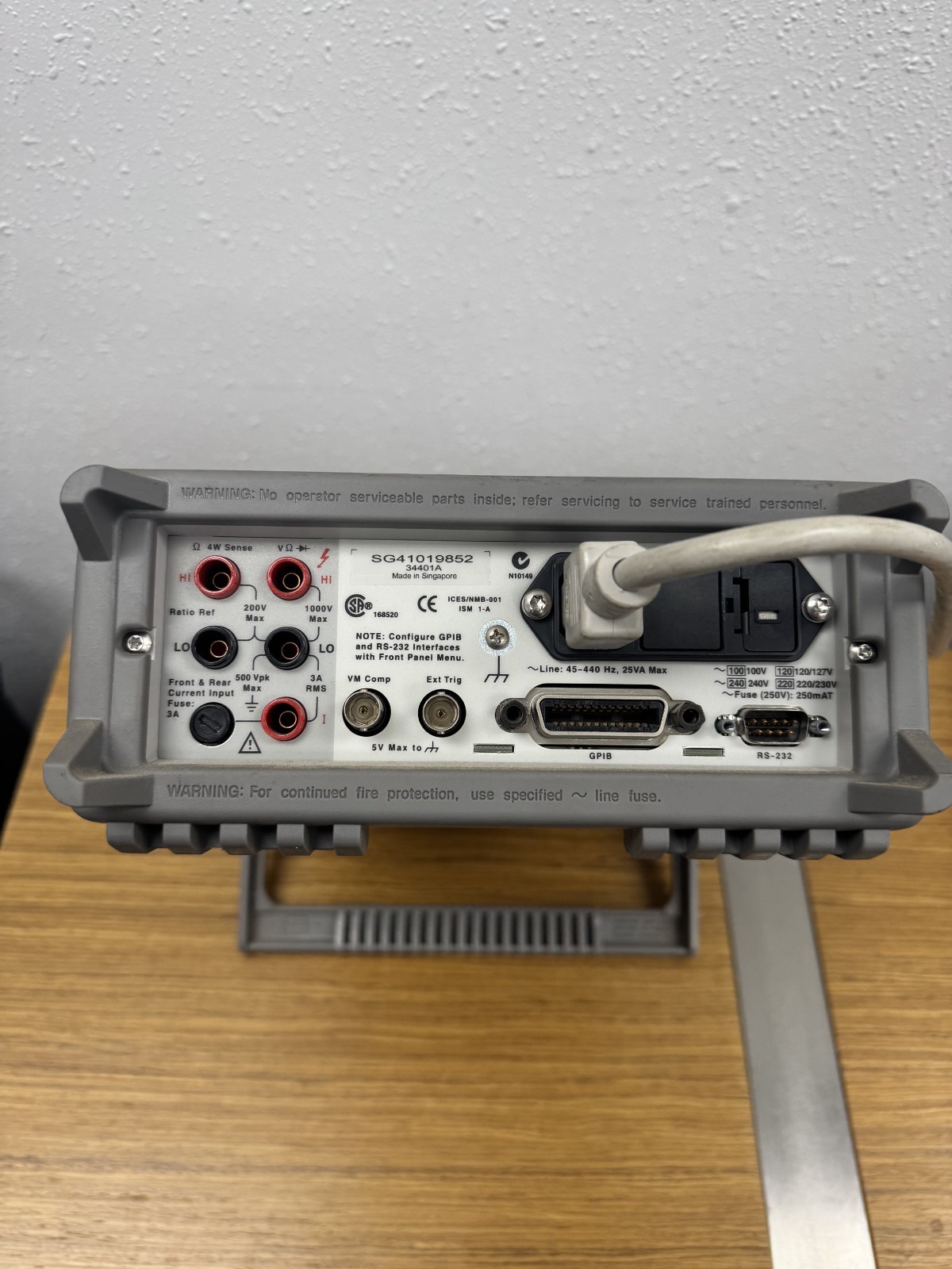 Agilent 34401A 6 1/2 Digit Multimeter