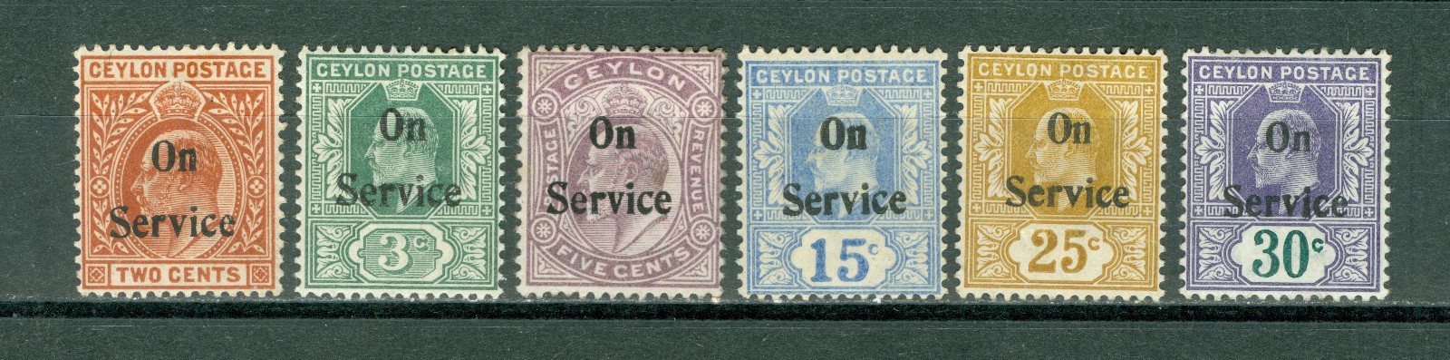 British Commonwealth stamps ( 1903y. Ceylon. Edward VII. MNH )