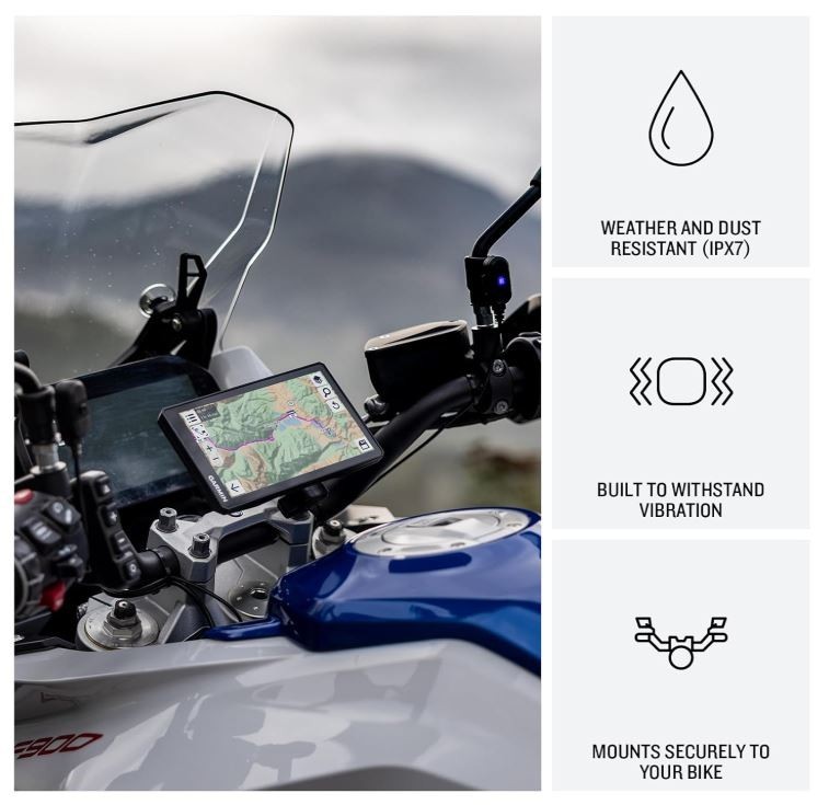 Garmin Zumo XT3 Rugged Motorcycle GPS Navigator 6'' Display