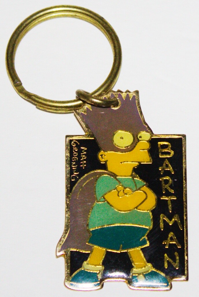 The Simpsons Key Chain Assortment of 7 Gift Creations 1990 YOU CHOOSE KEY CHAIN
