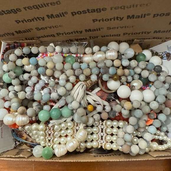 Mystery Jewelry Lot Vintage Modern Wearable 1-2 lbs Good Cond (READ DESCRIPTION)