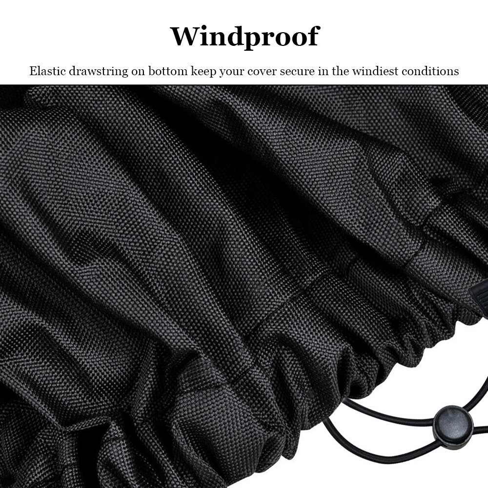 30” Heavy Duty Fire Pit Cover Round Outdoor Firepit Bowl Waterproof Fireplace