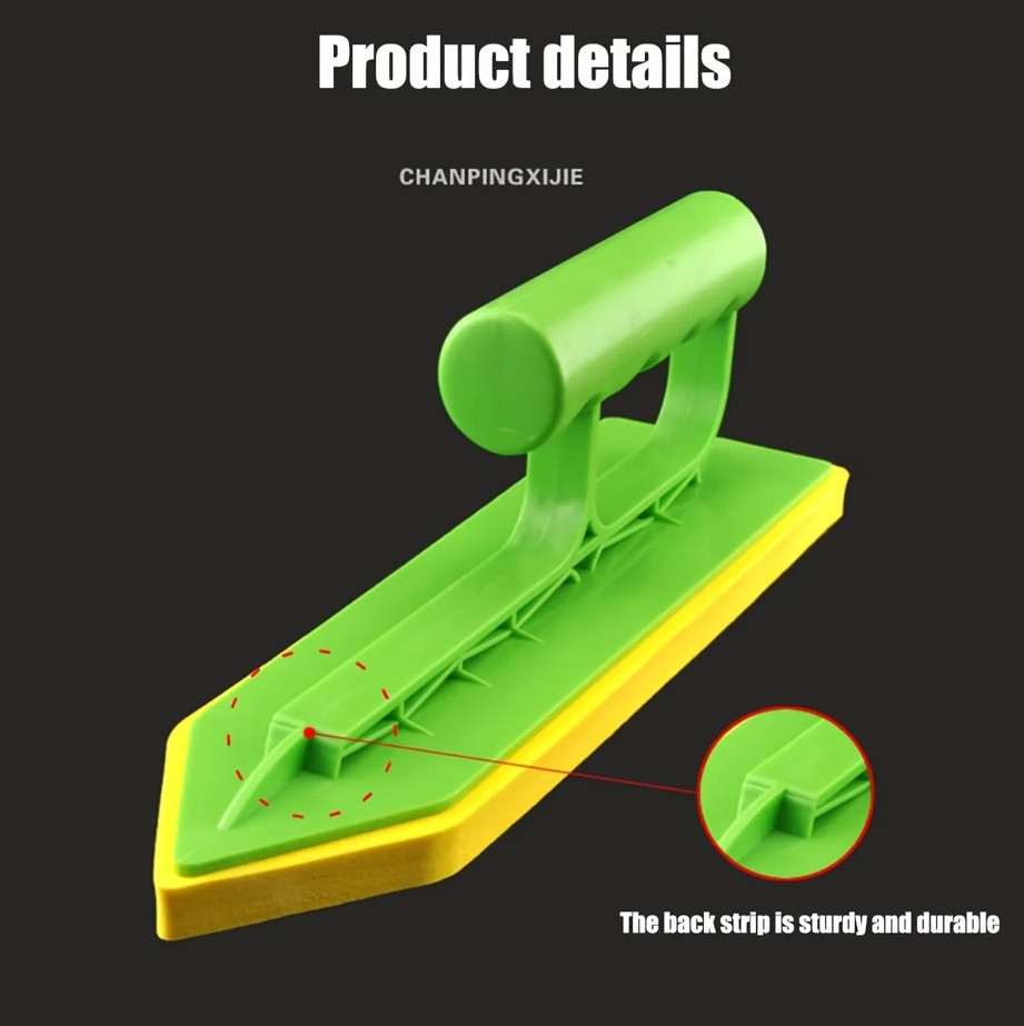 1 pc Sponge Foam Float Trowel Grout Tile Caulking Spatula Putty Scraper Tool