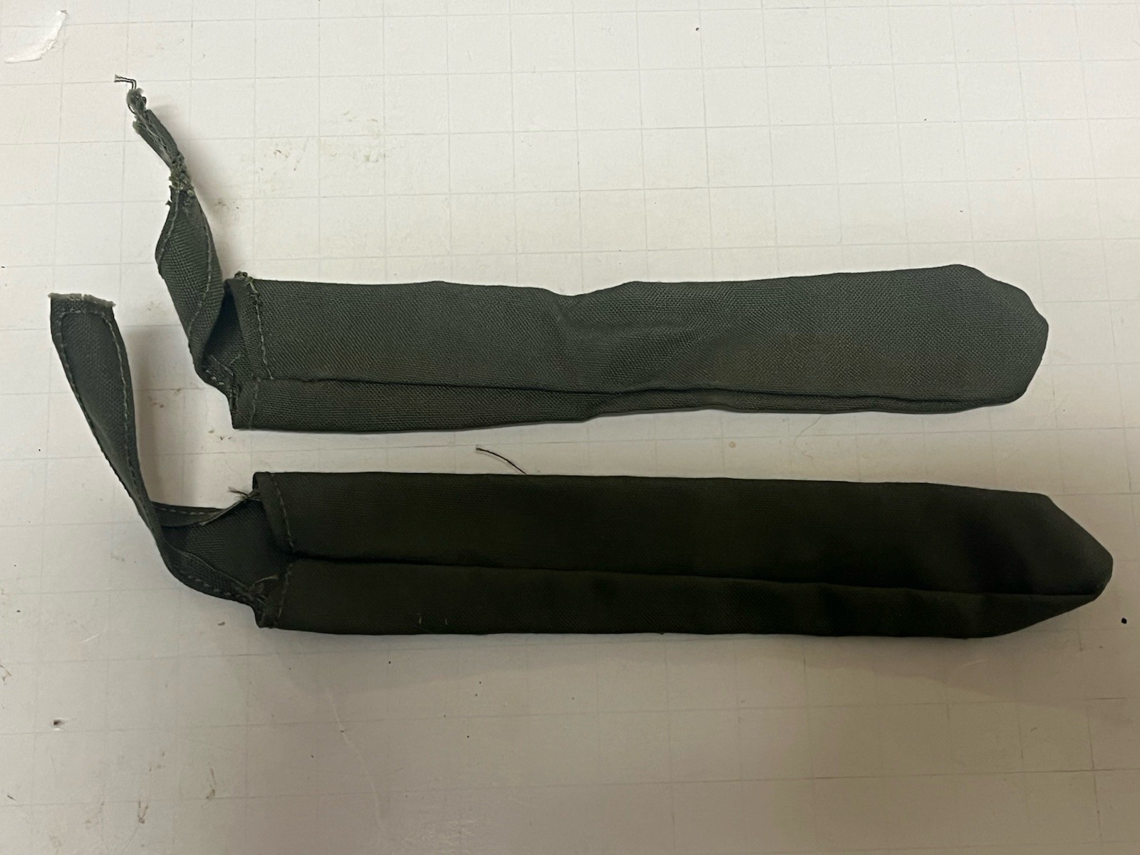 USGI 30 Cal M1 Garand 7.62 Rifle Cleaning Rod Section Pouch Green 2 Pack