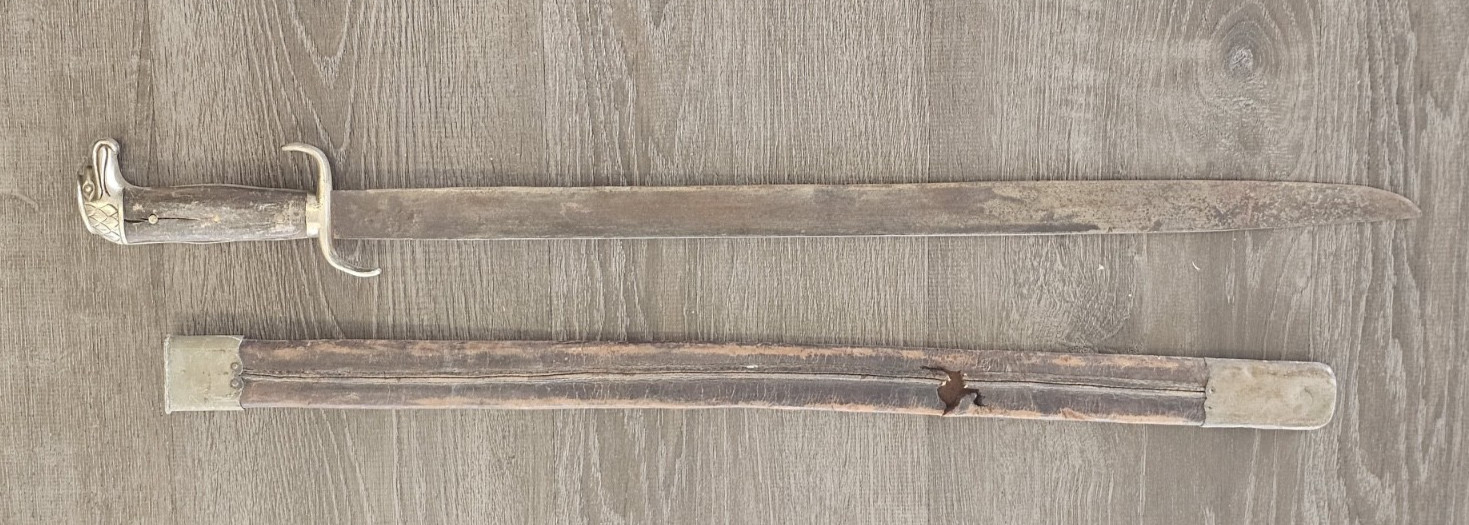 SPANISH ARMY OFFICER'S MACHETE REGLIMENTARIO EAGLE HEAD COLLINS LEGITIMUS No.87