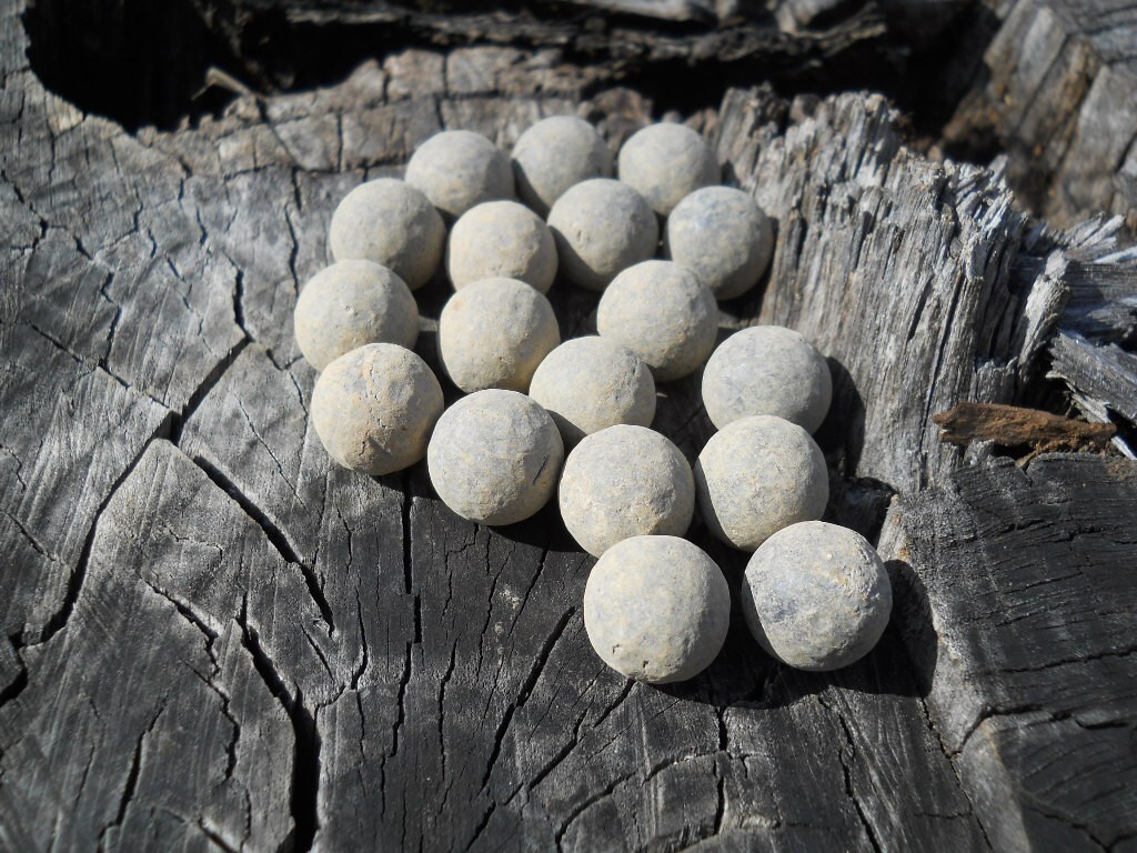 Rare Vintage Antique Relic Revolutionary War 69 Caliber Brown Bess Musket Ball