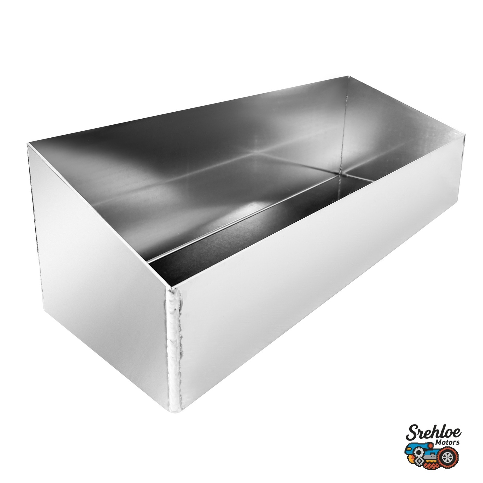 Aluminum 4 Gallon Shelf Storage Holder Trailer Garage Accessory Organizer Silver