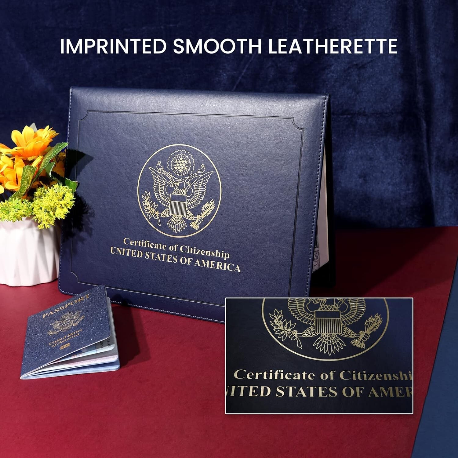 US Citizenship Certificate Holder - US Citizenship Gifts - PU Naturalization ...