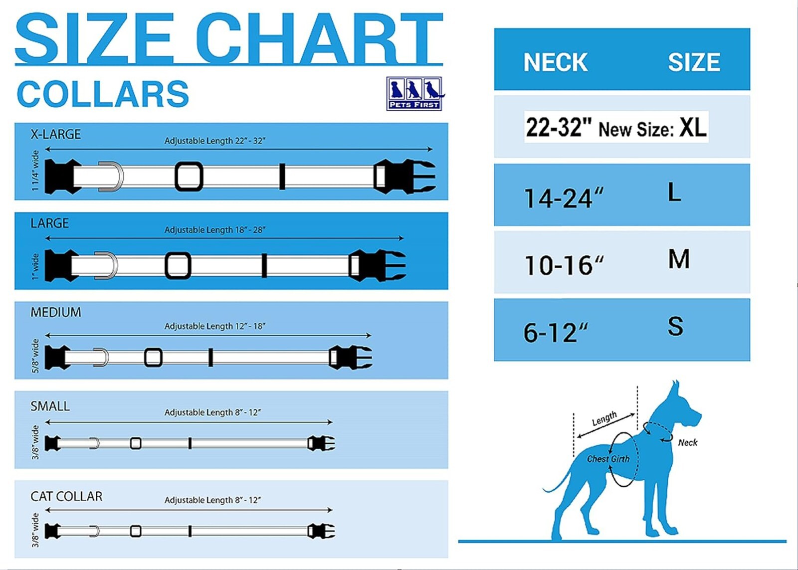 Pets First MLB Pet Collar A Sporty Shiny & Colorful Dog Collar & Cat Collar