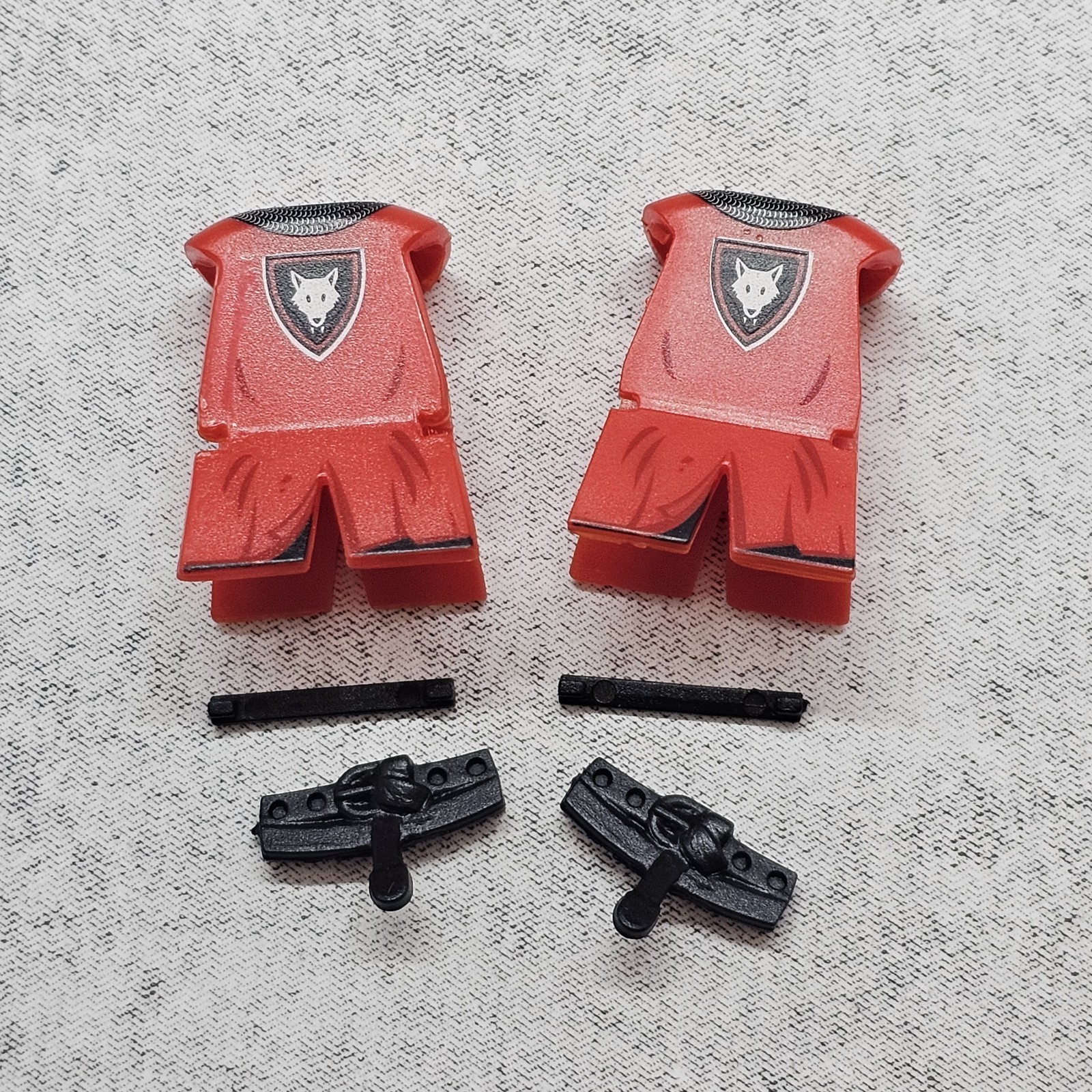 2pack Custom Wolf Tabard Blocks Accessories for Minifigures gA1wt2