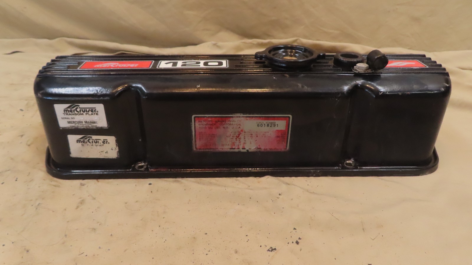 MerCruiser 65635 120hp 3.0L & 2.5 Engine Valve Cover Rocker GM 4cyl 1972-82