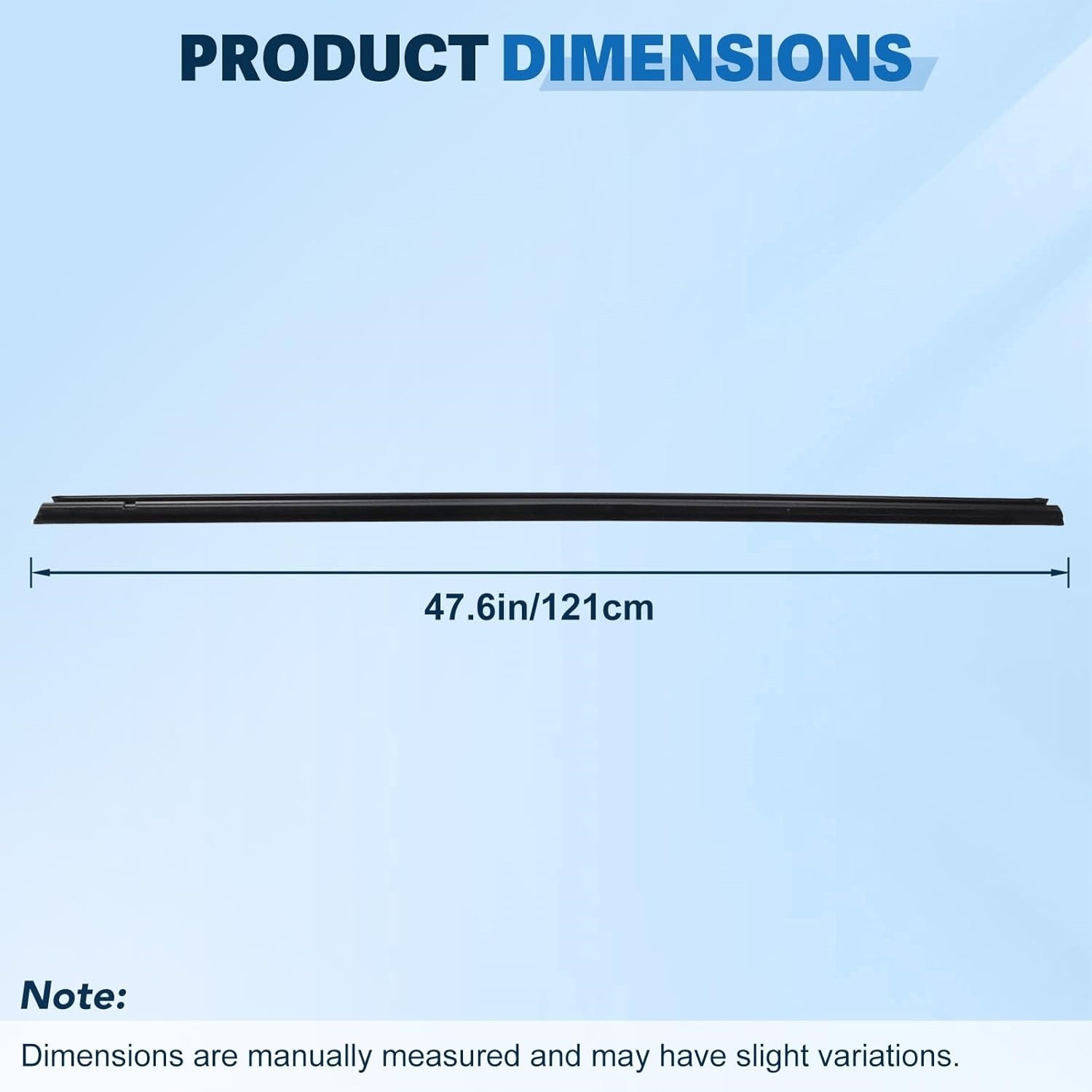 For Toyota 4Runner Hatch Rear Door Glass Outside Weatherstrip Liftgate Trim Seal