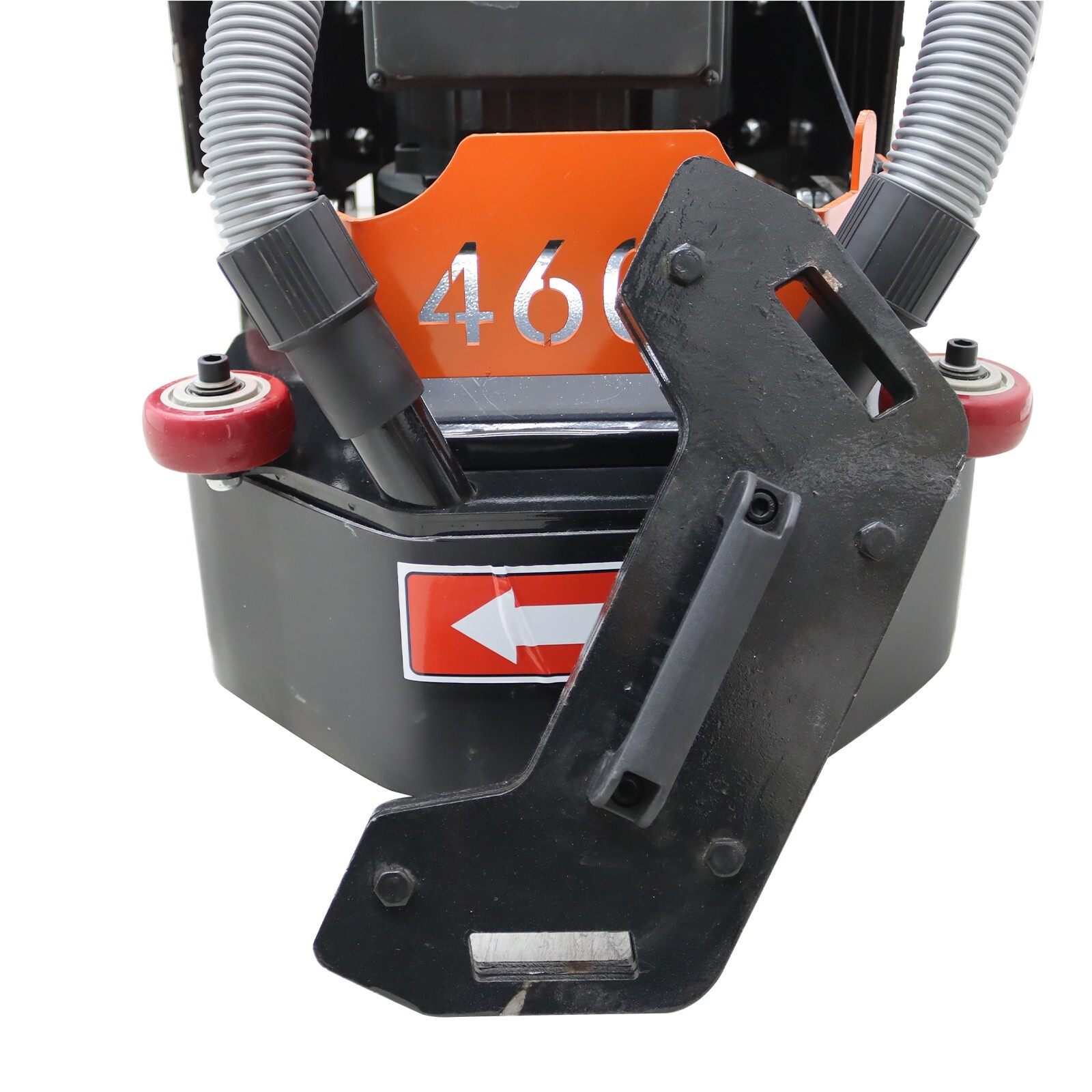 Hand-push Cement Concrete Ground Grinder Polishing Buffer Machine 220V w/6 Discs