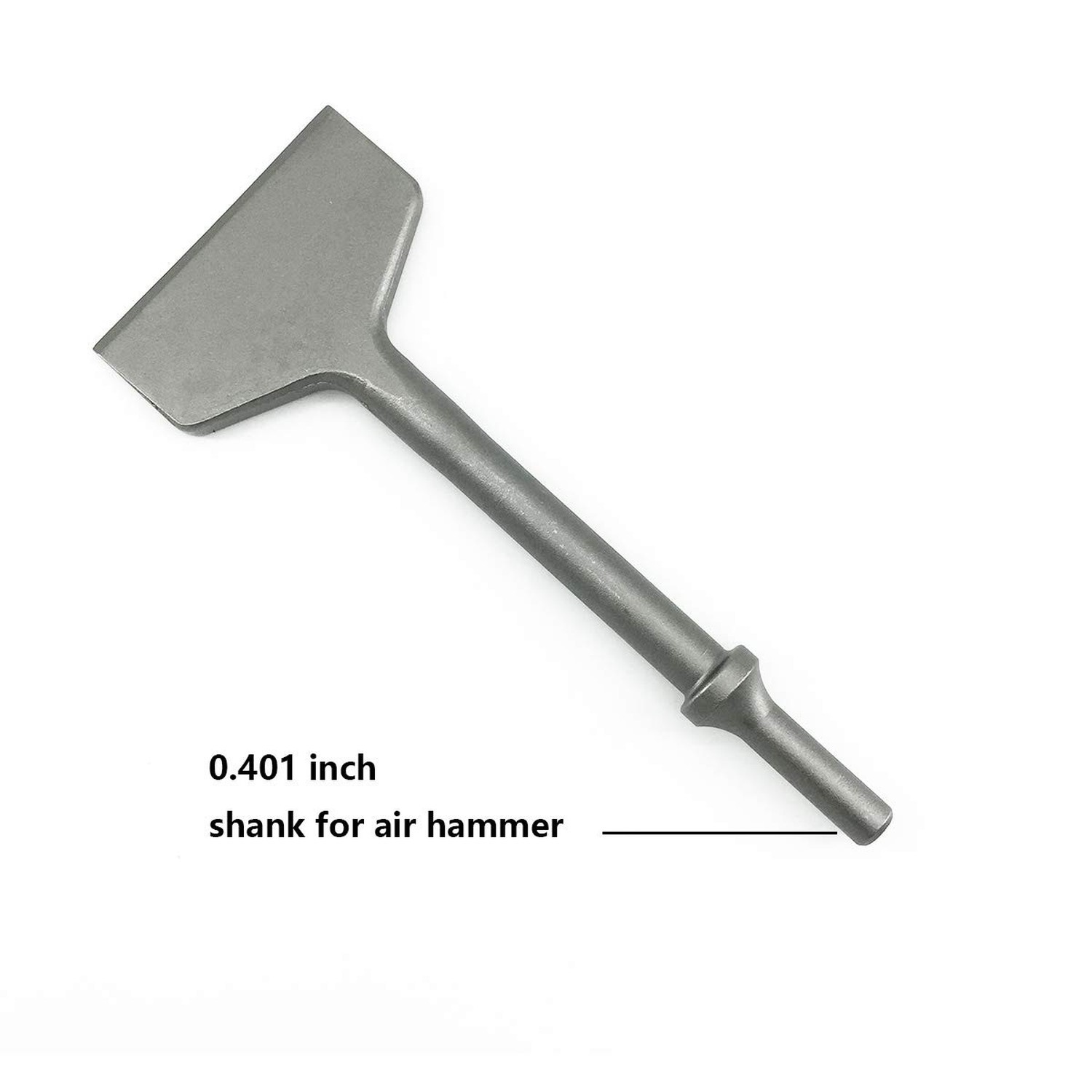3 Inch Wide Air Chisel Bit, Pneumatic Tile & Thinset Scaling Chisel - 0.401 I...