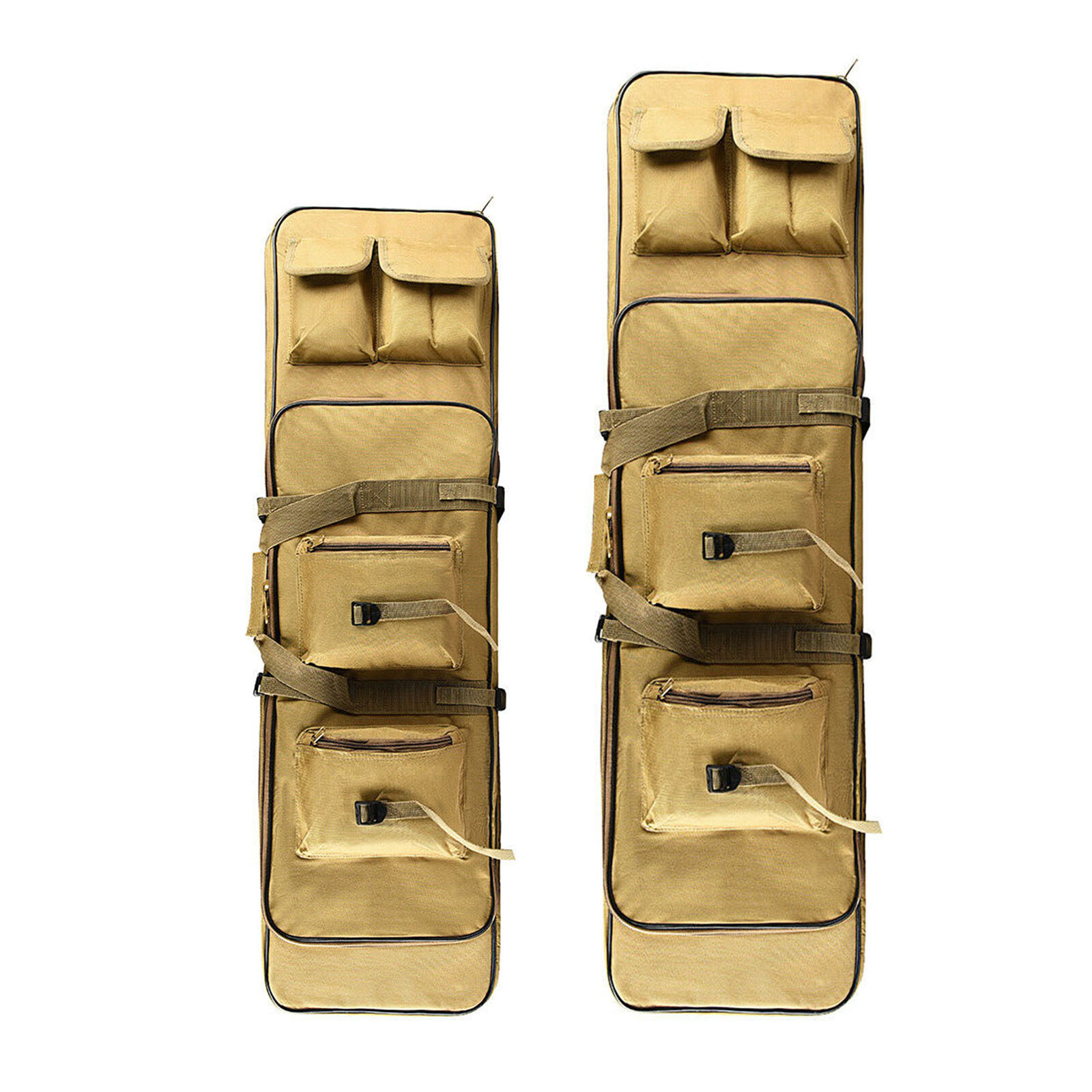 Tactical Rifle Bag Single or Double Case 37-52 Carbine Range Gun Padded Backpack