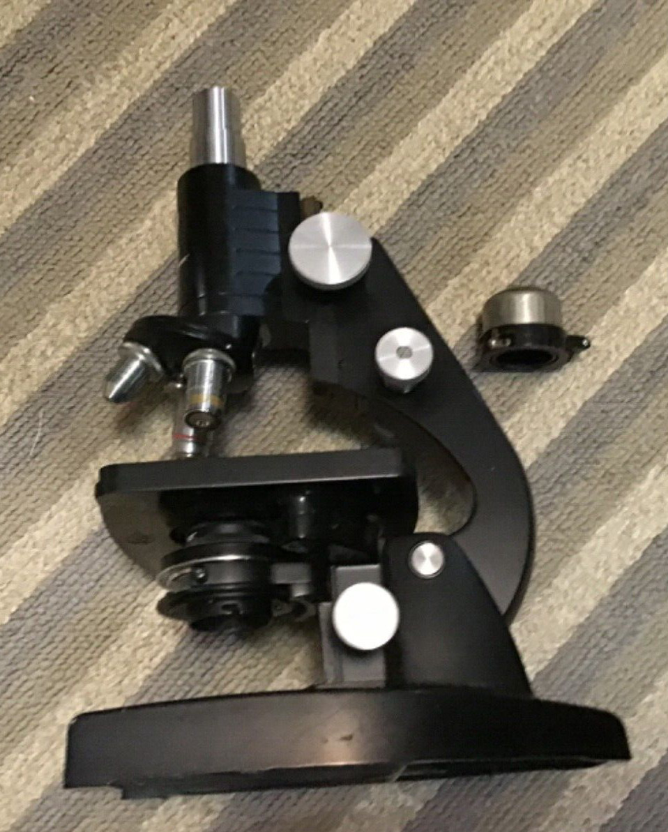 Old AO Spenser Microscope~Queens Hospital Center New York,NY~Rare Science Device