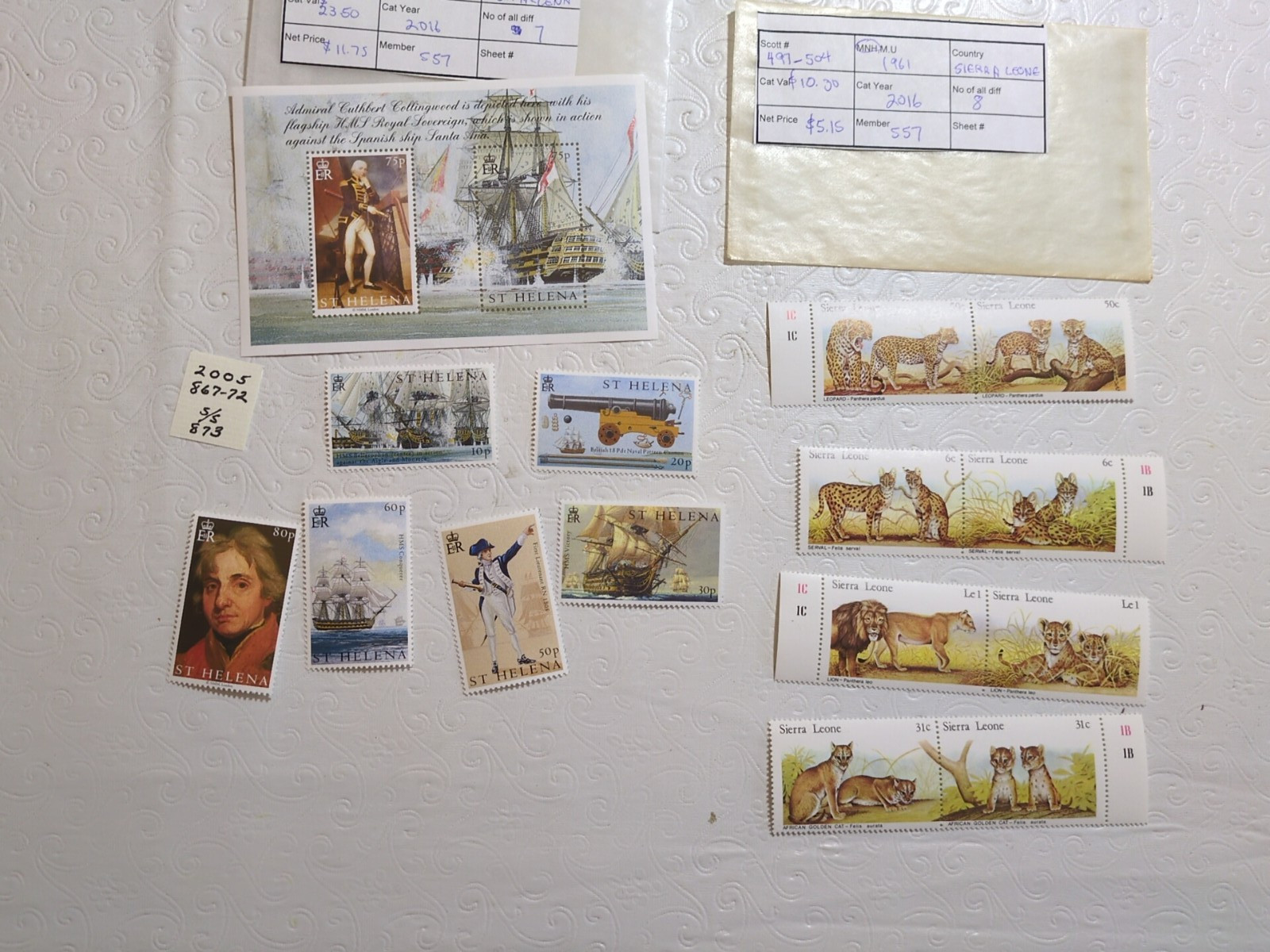 APC 6975 British MNH St Helena