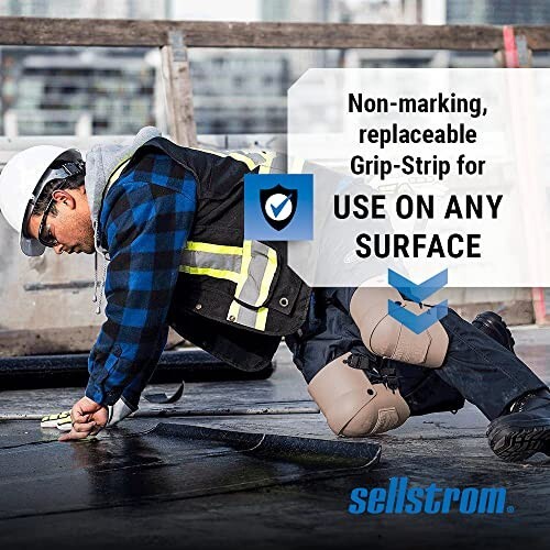 Sellstrom S96111 Ultra Flex III KneePro Knee Pads Construction Flooring Roofing