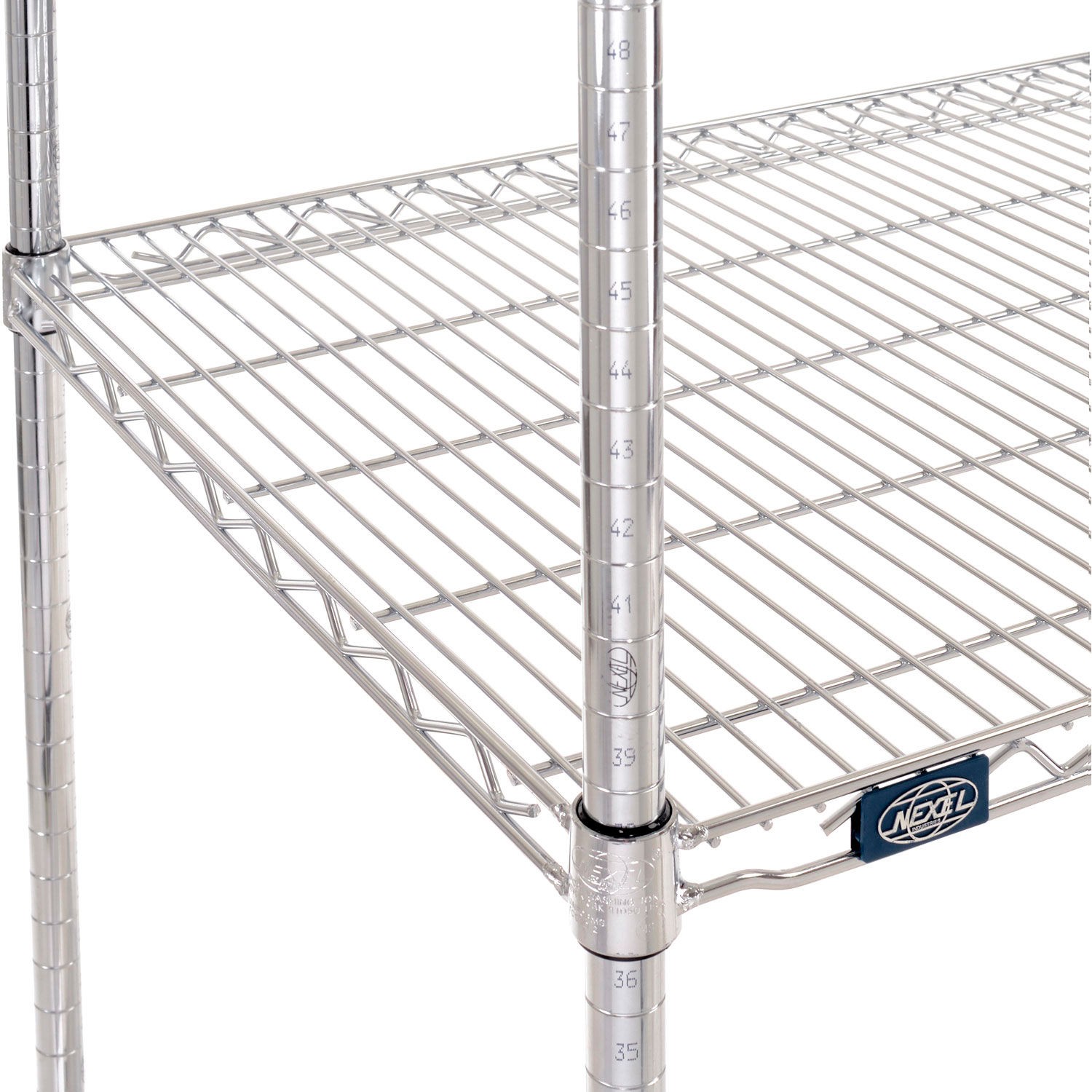 Nexel 24306C Nexel Chrome Wire Shelving 30"W X 24"D x 63"H