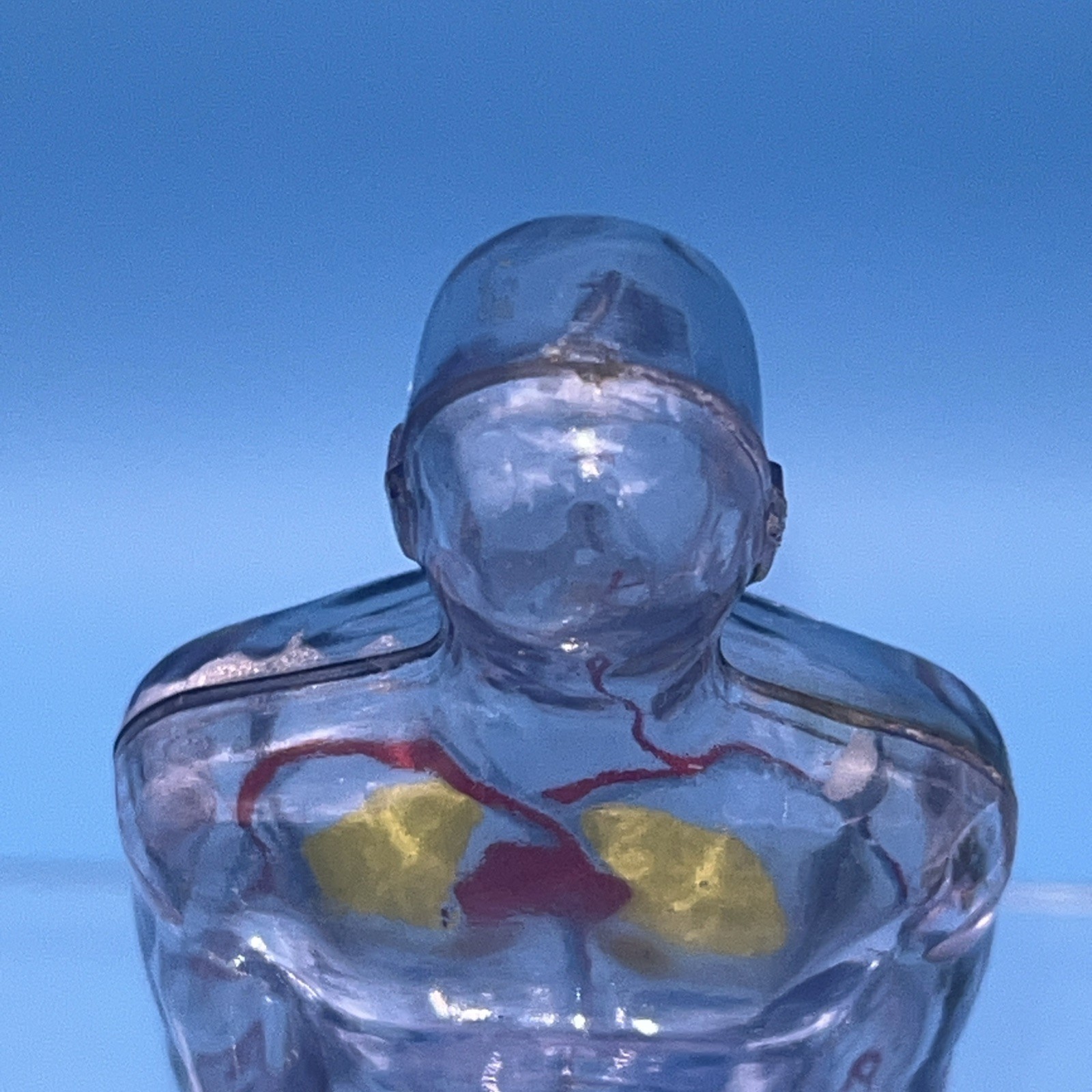 1968 Diuril Drug Rep Advertising Clear Human Body Figure Blood Pressure Medicine