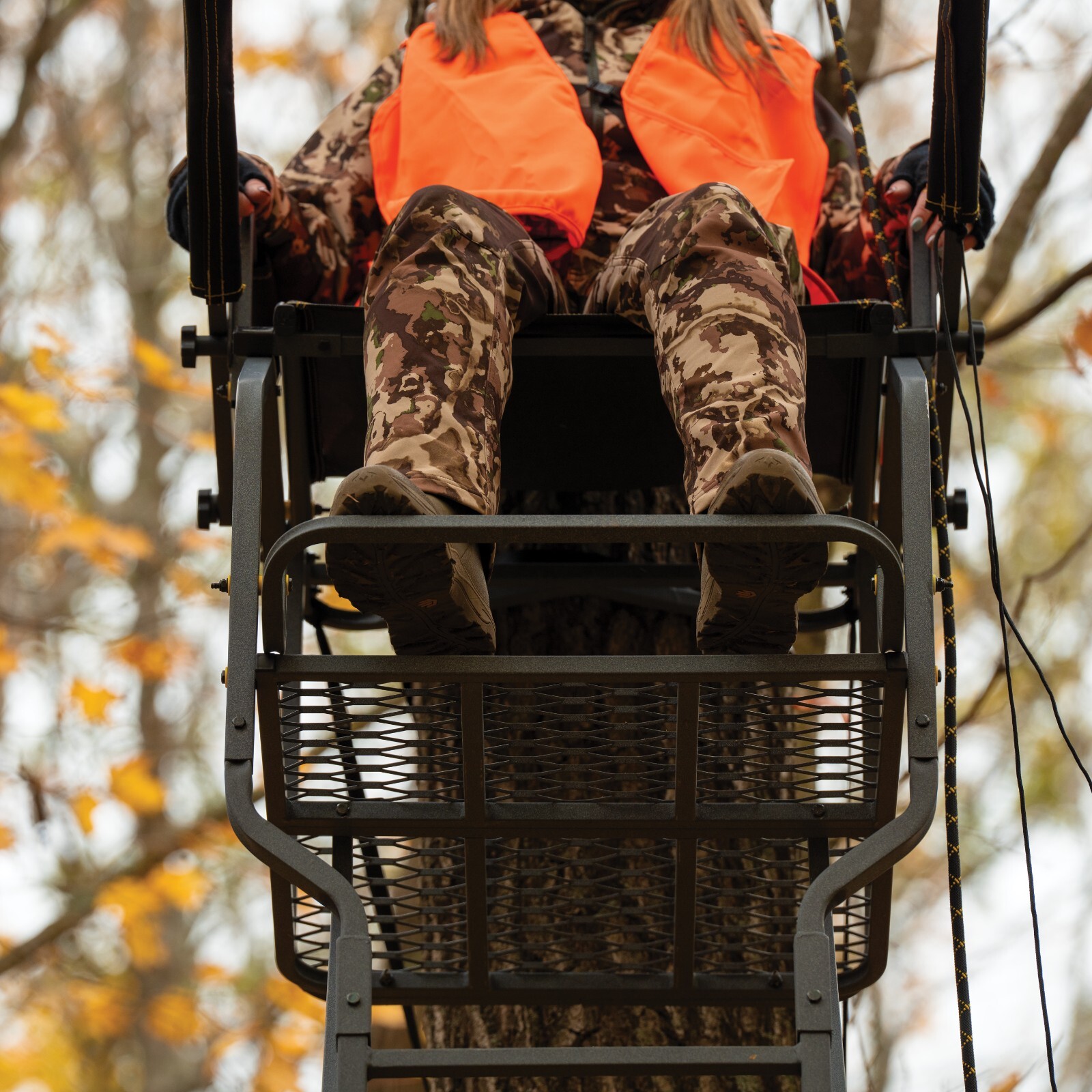 Rivers Edge® Big Timber™ 1.5 Man Ladder Stand, 18’6” Height, RE677