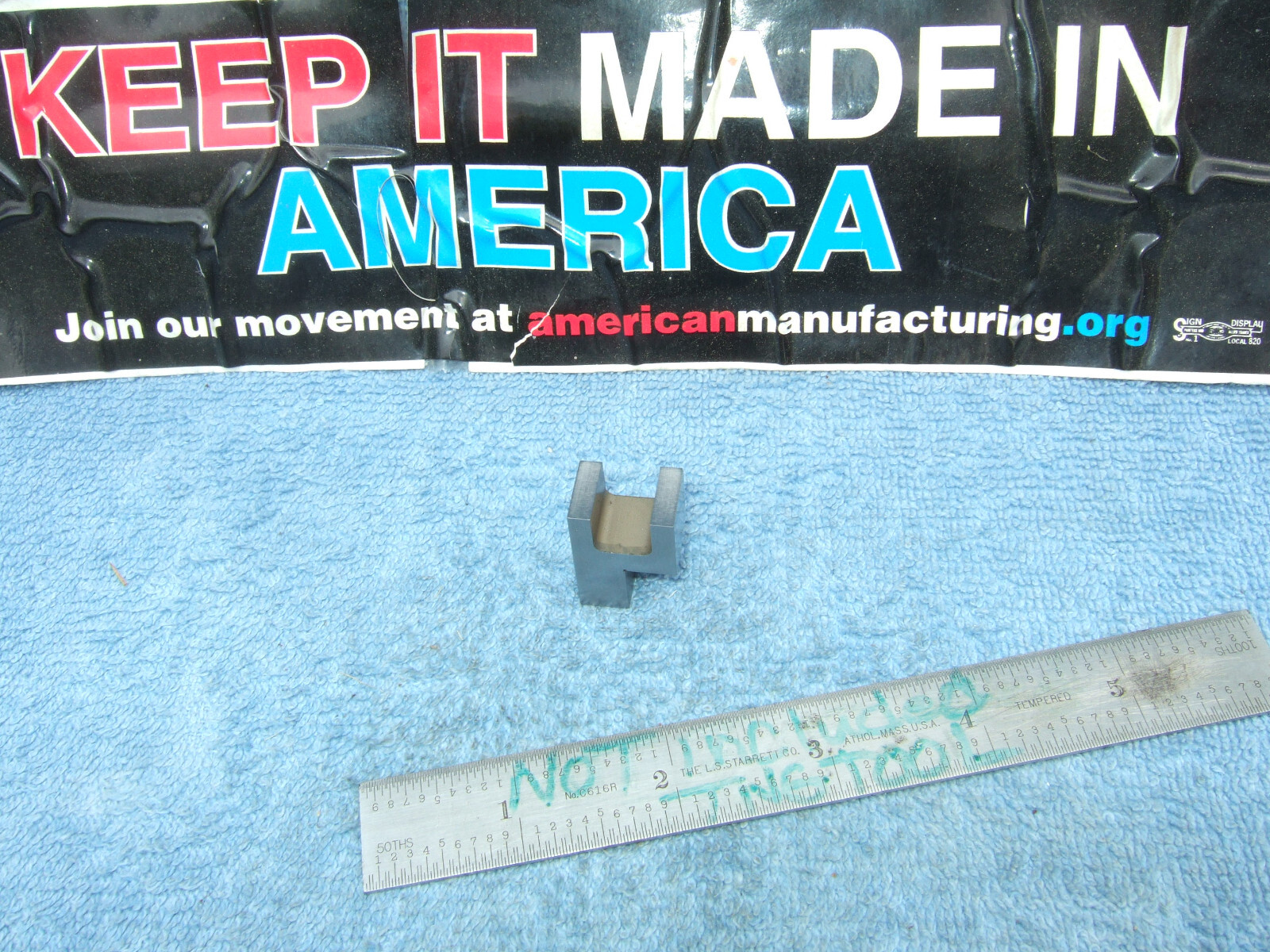 CHAIR SINGLE EDGE FINDER (1) NOT MAGNETIC USED TOOLMAKER MACHINIST VERY CLEAN ZA