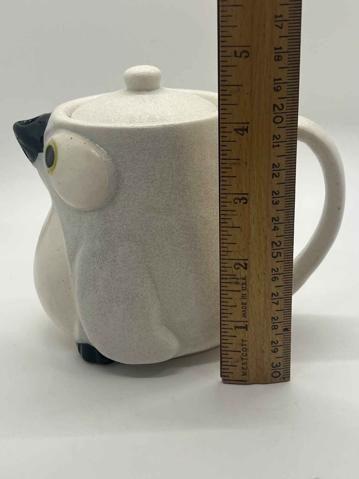Cute Penguin Ceramic Small Teapot