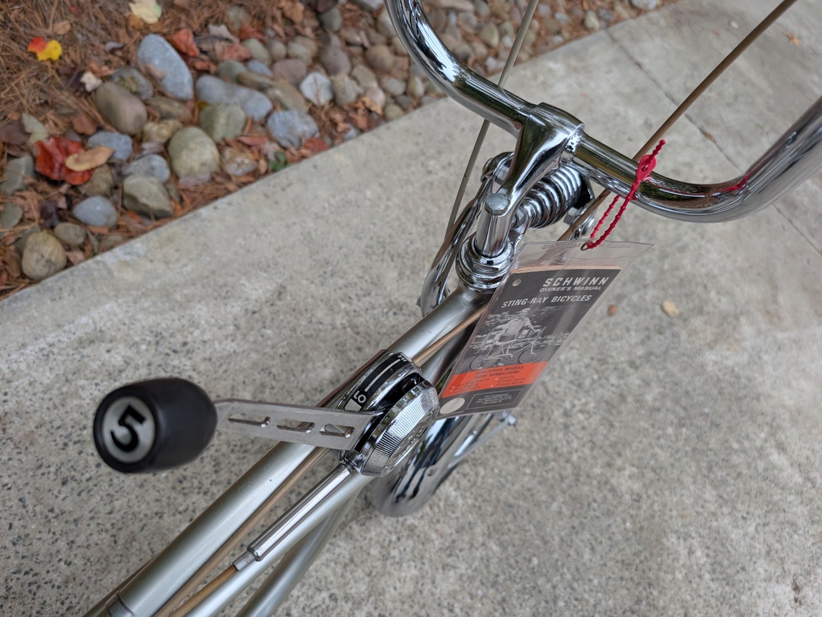 SCHWINN 1971 GREY GHOST KRATE Bicycle 5 speed STINGRAY 20 inch Bike ORIGINAL