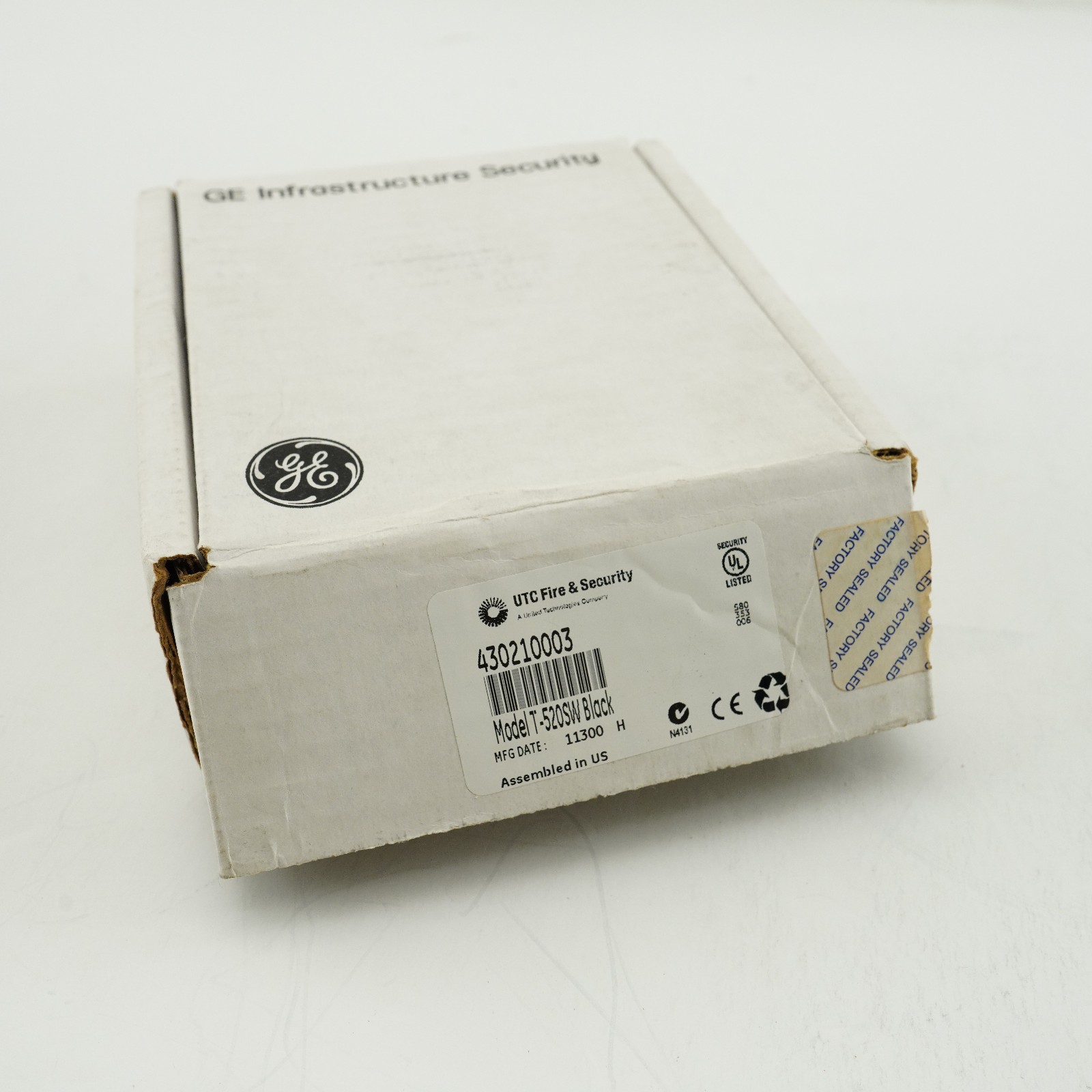 UTC Fire & Security T-520SW Black 430210003 NEW