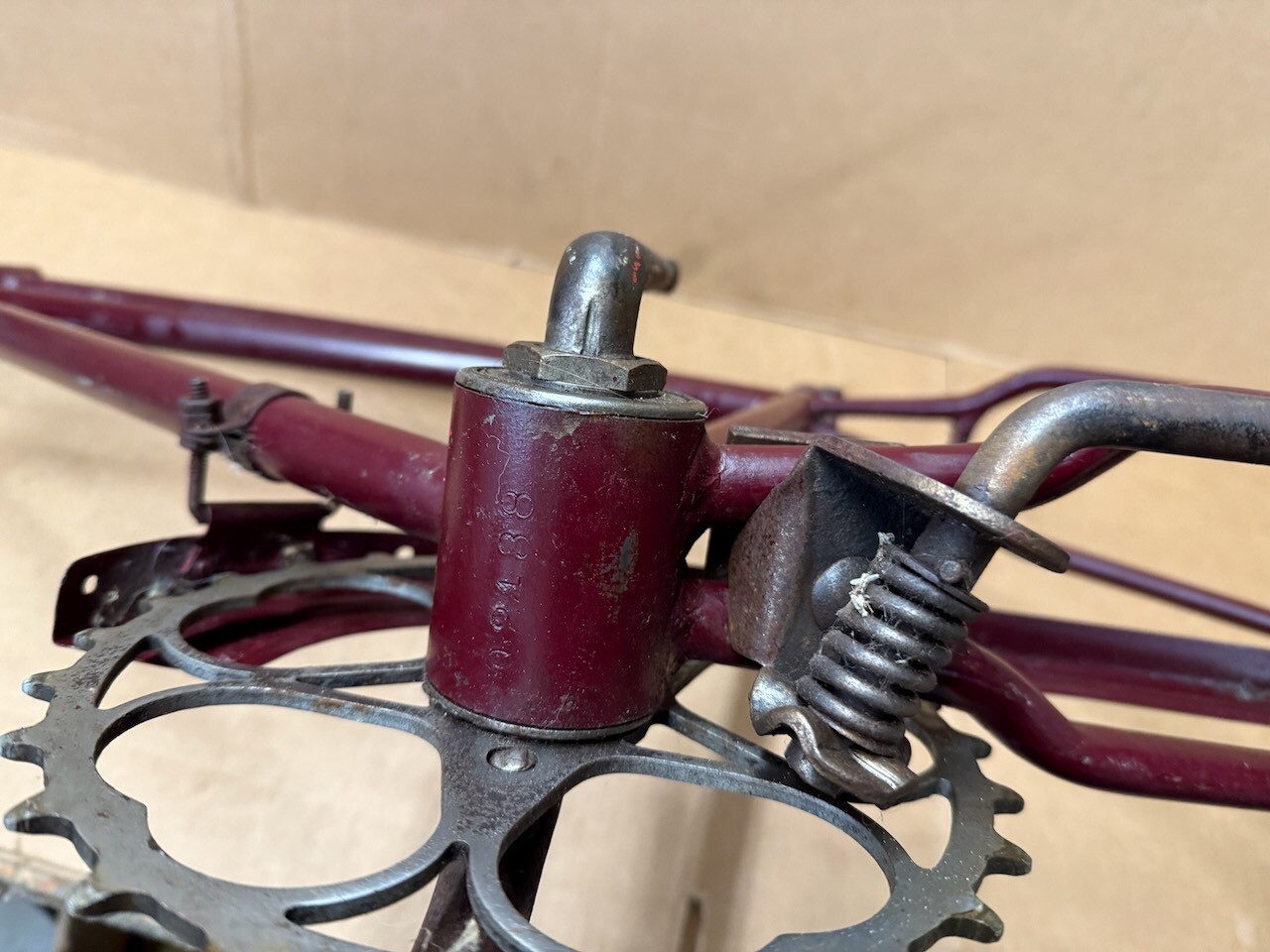 Schwinn Prewar Standard 26" Mens Straightbar Bicycle Frame Set 1941 to 1945