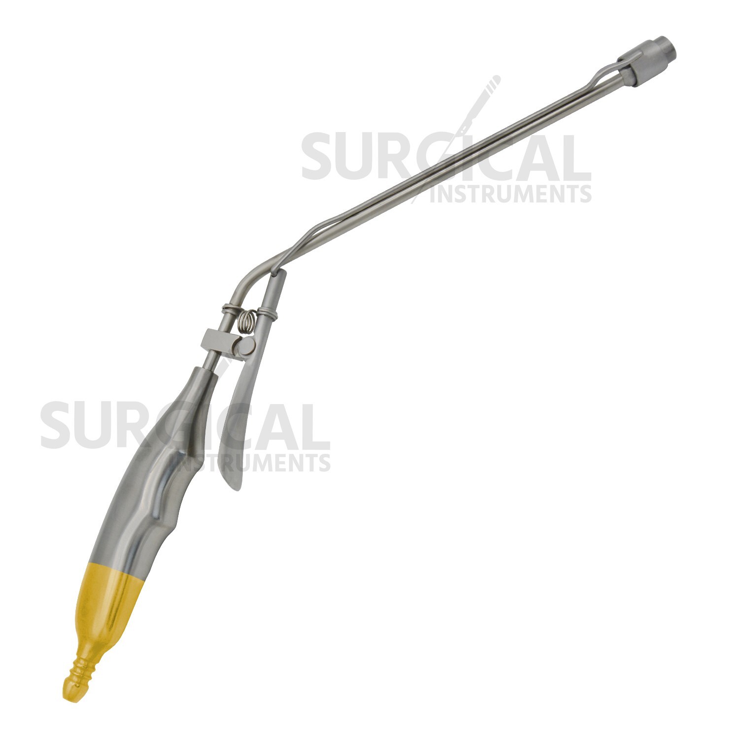 Hemorrhoid Suction Ligator Straight Angle & 100 Latex Bands Surgical Instruments