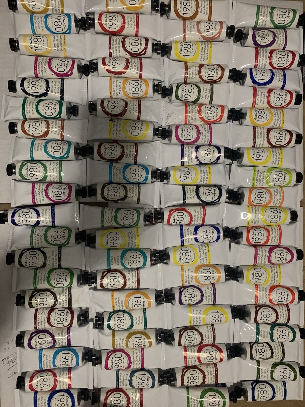 Gamblin Artists 1980 Oil Color Paint 37ml  Lot Of 100