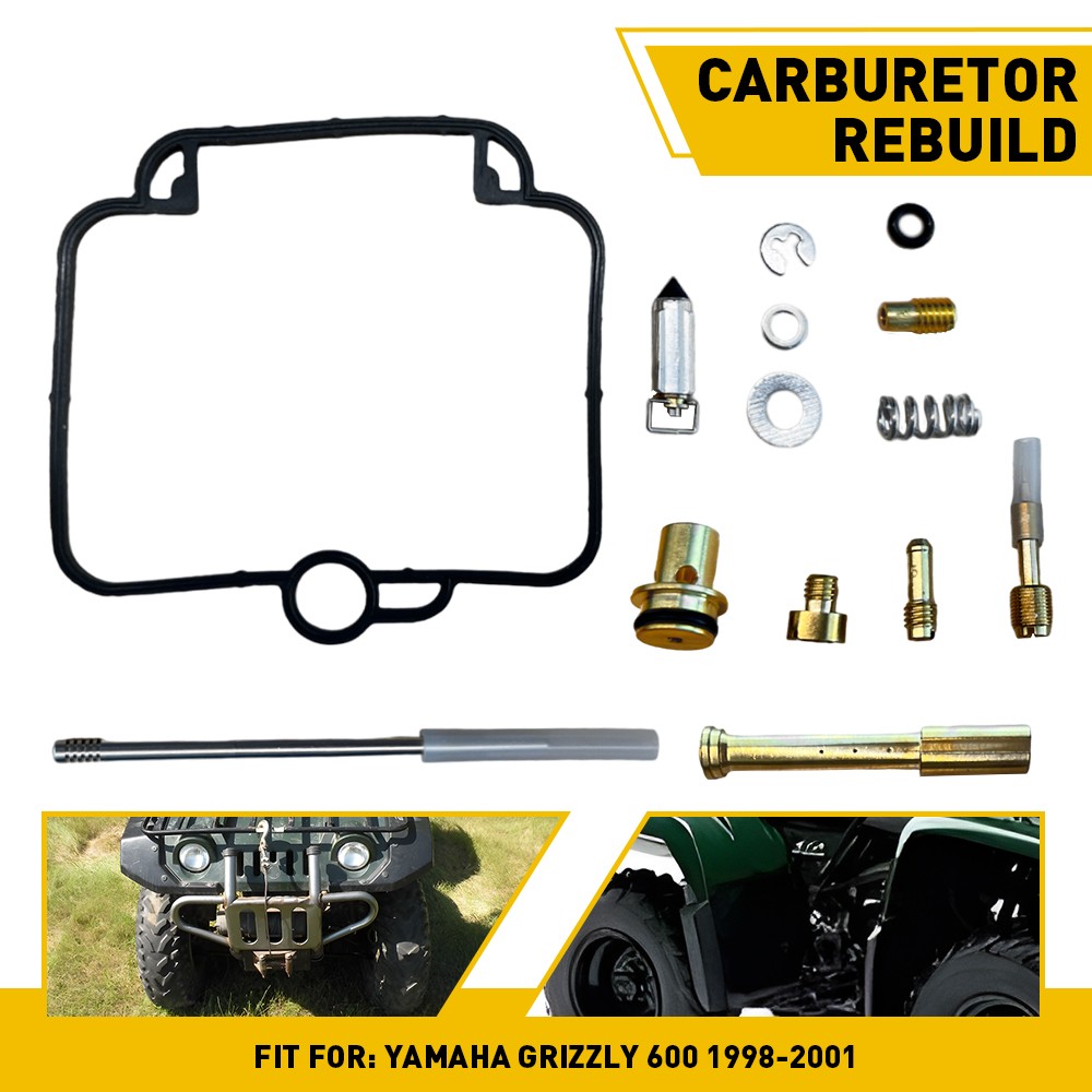 Quality Carb Carburetor Rebuild Repair Kit For Yamaha Grizzly 600 98-2001 Y